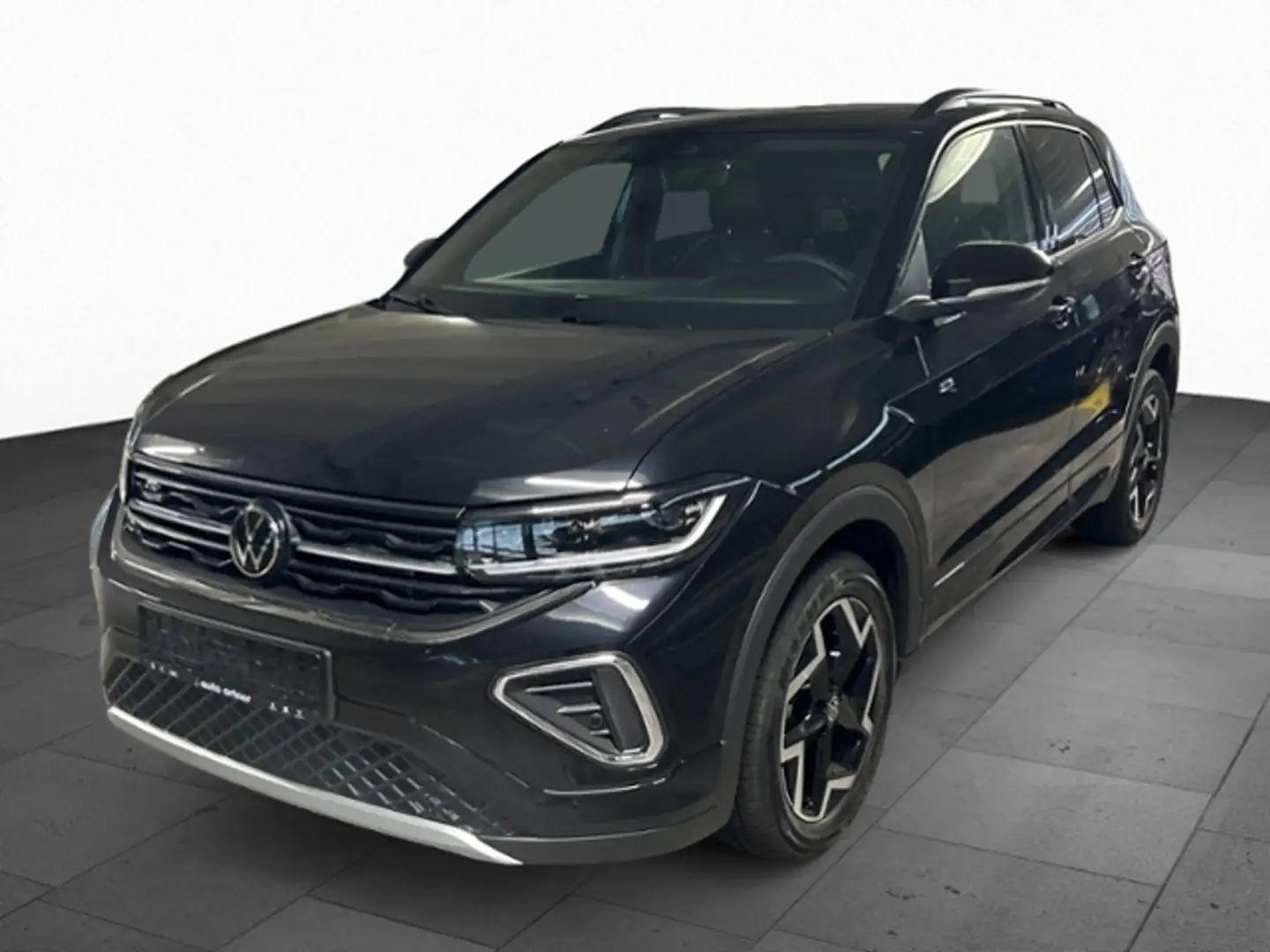 Volkswagen T-Cross 1,0 TSI R-LINE NAVI KAMERA DCP AHK LED-MATRIX PDC Zwart - 2