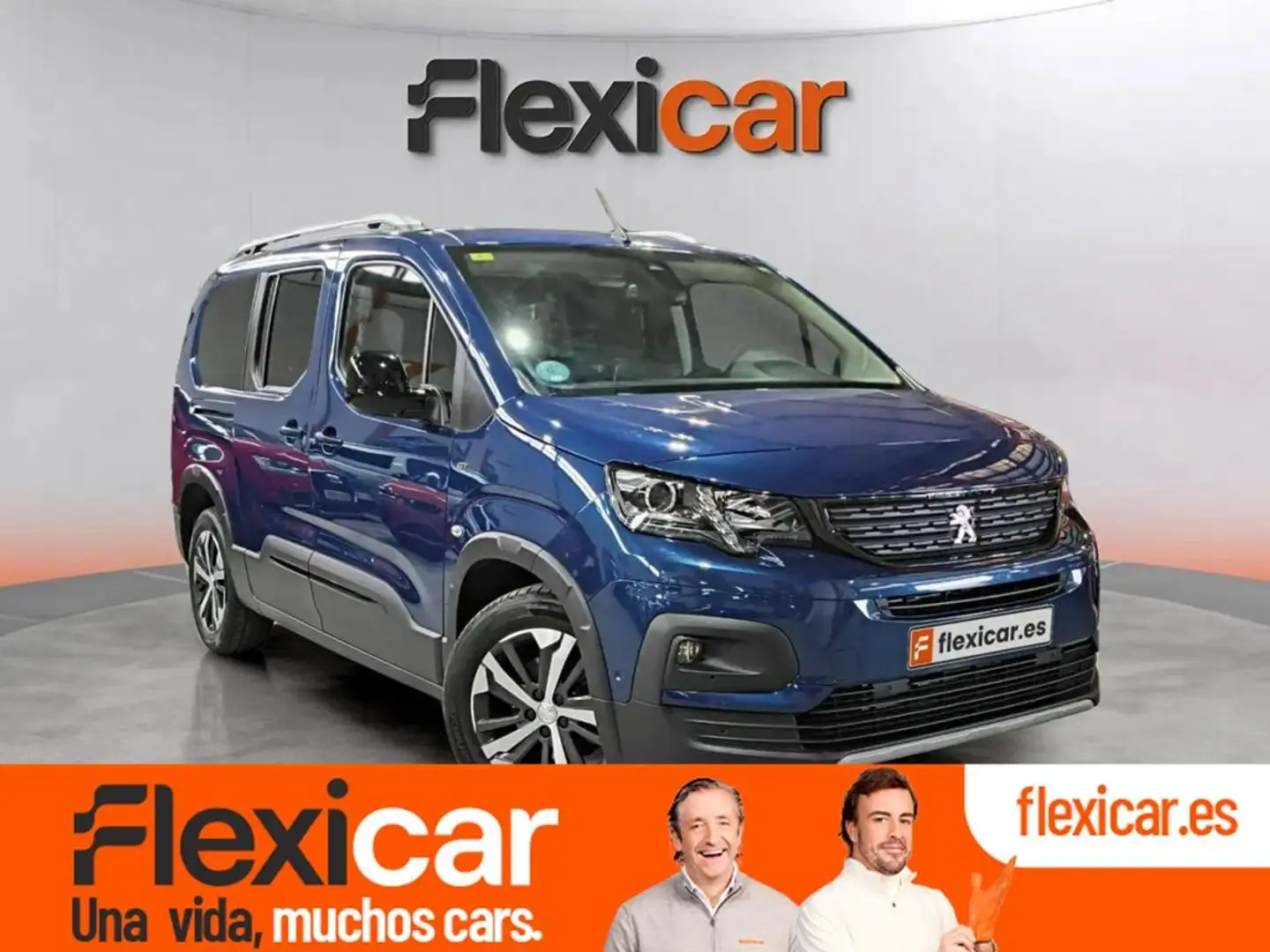 Peugeot Rifter 1.2 PureTech S&S Long Allure Pack EAT8 130 Blauw - 1