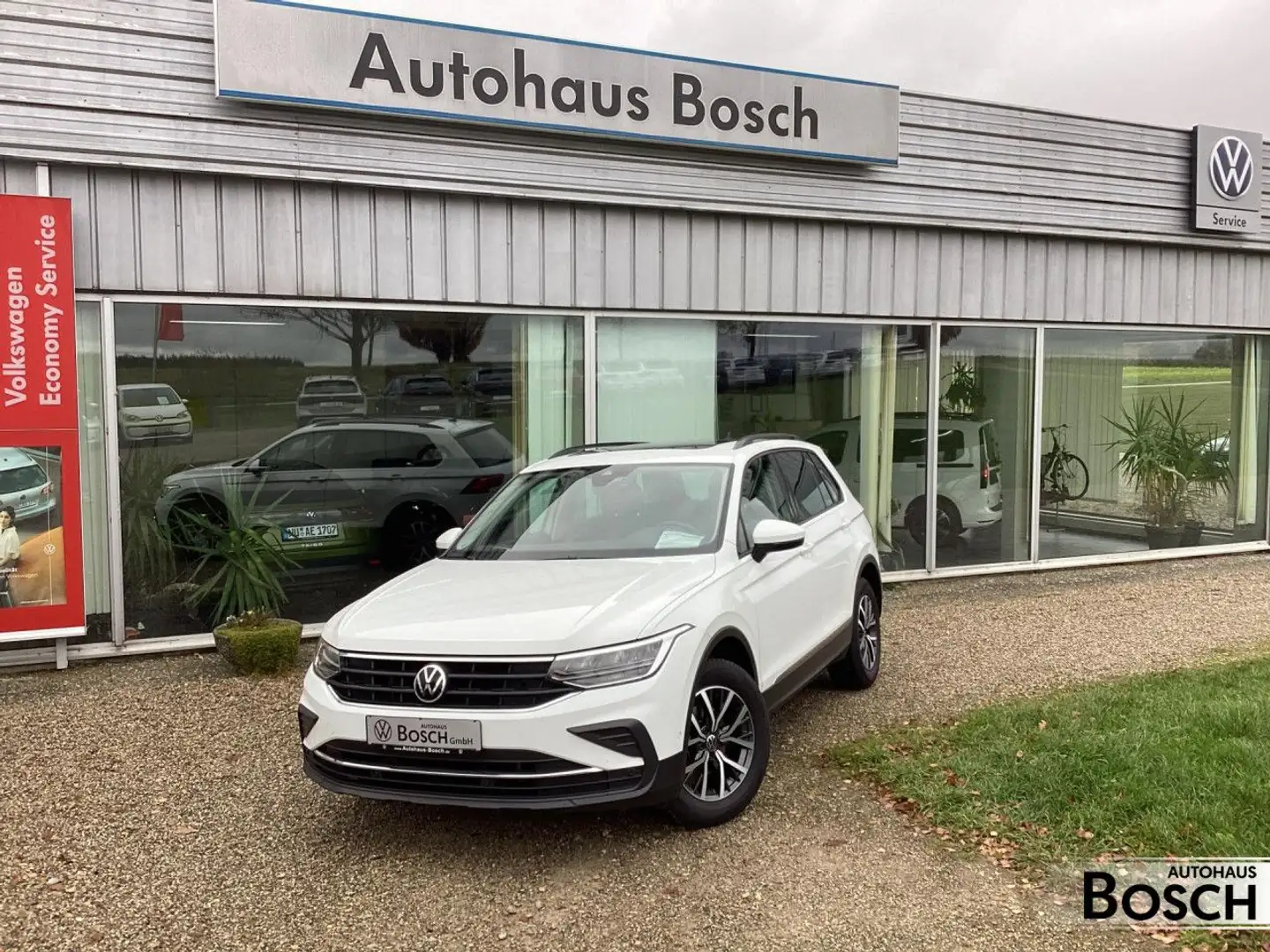 Volkswagen Tiguan 2.0 TDI Life DSG AKH RFK ACC PanoDach SHZ Weiß - 2
