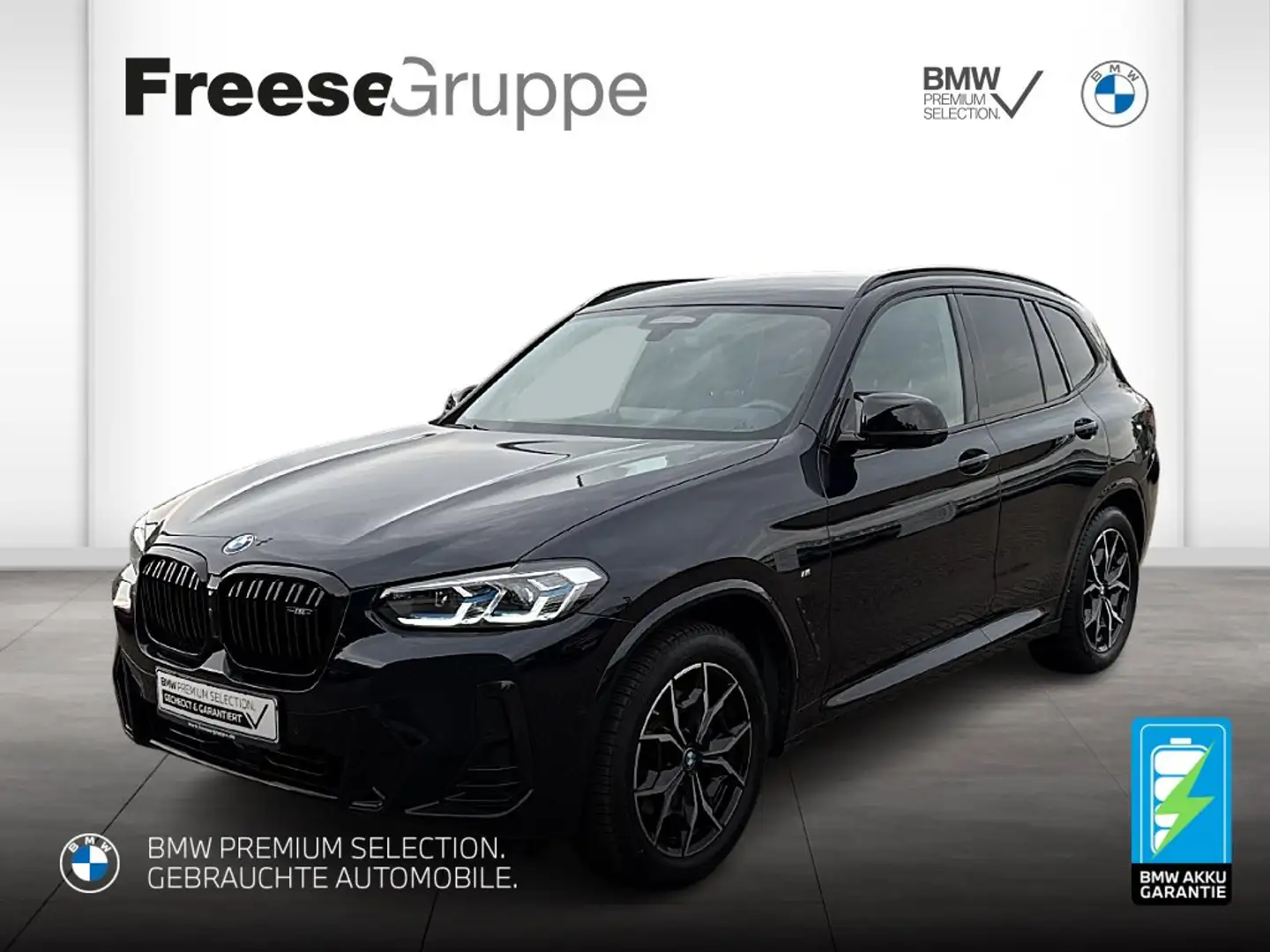 BMW X3 M 40d Head-Up HK HiFi DAB LED WLAN Standhzg. Noir - 1