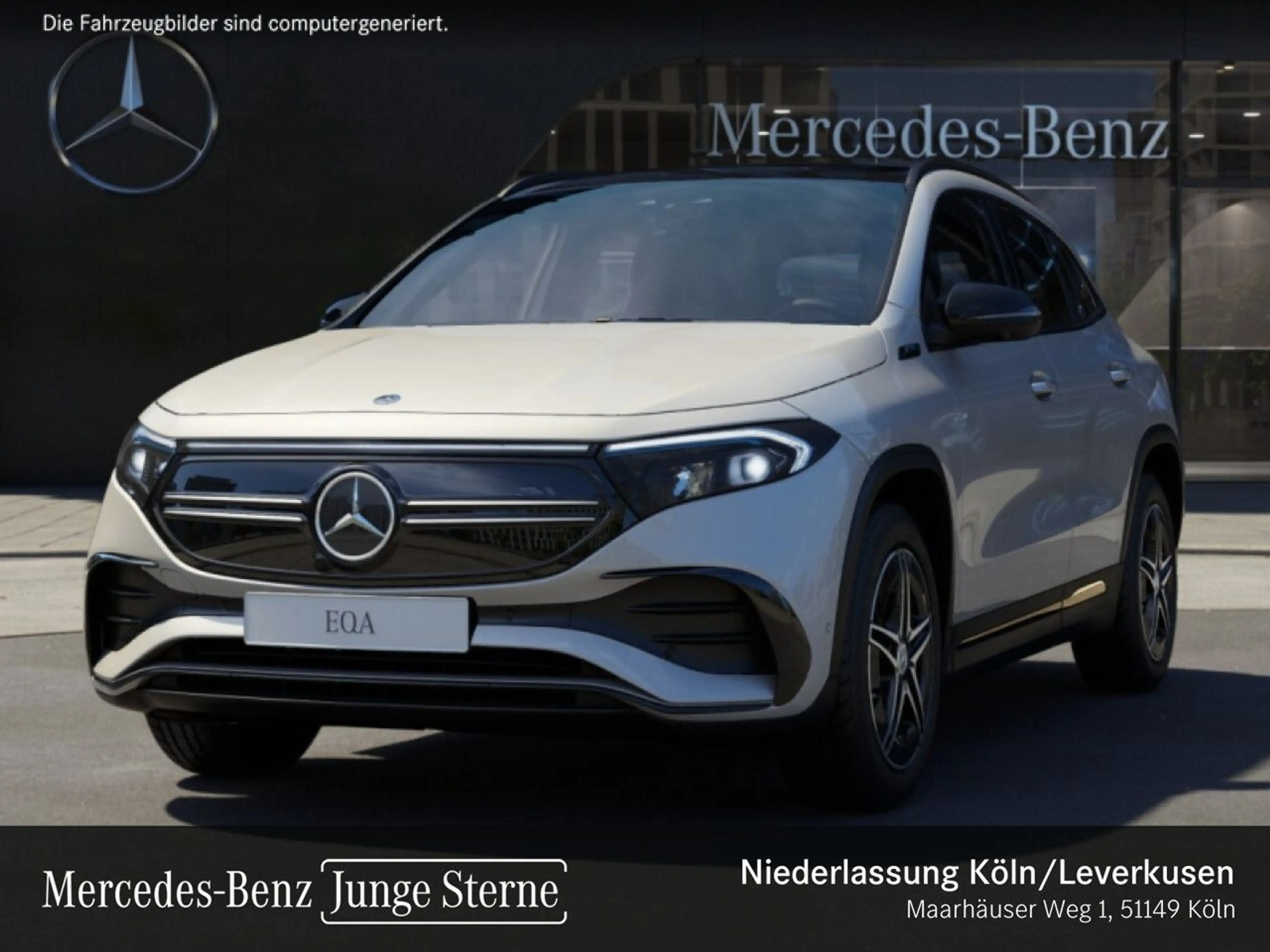 Mercedes-Benz EQA 250 AMG+NIGHT+PLUS-PAKET+AHK+PANO+360+KEYLESS — photo 2