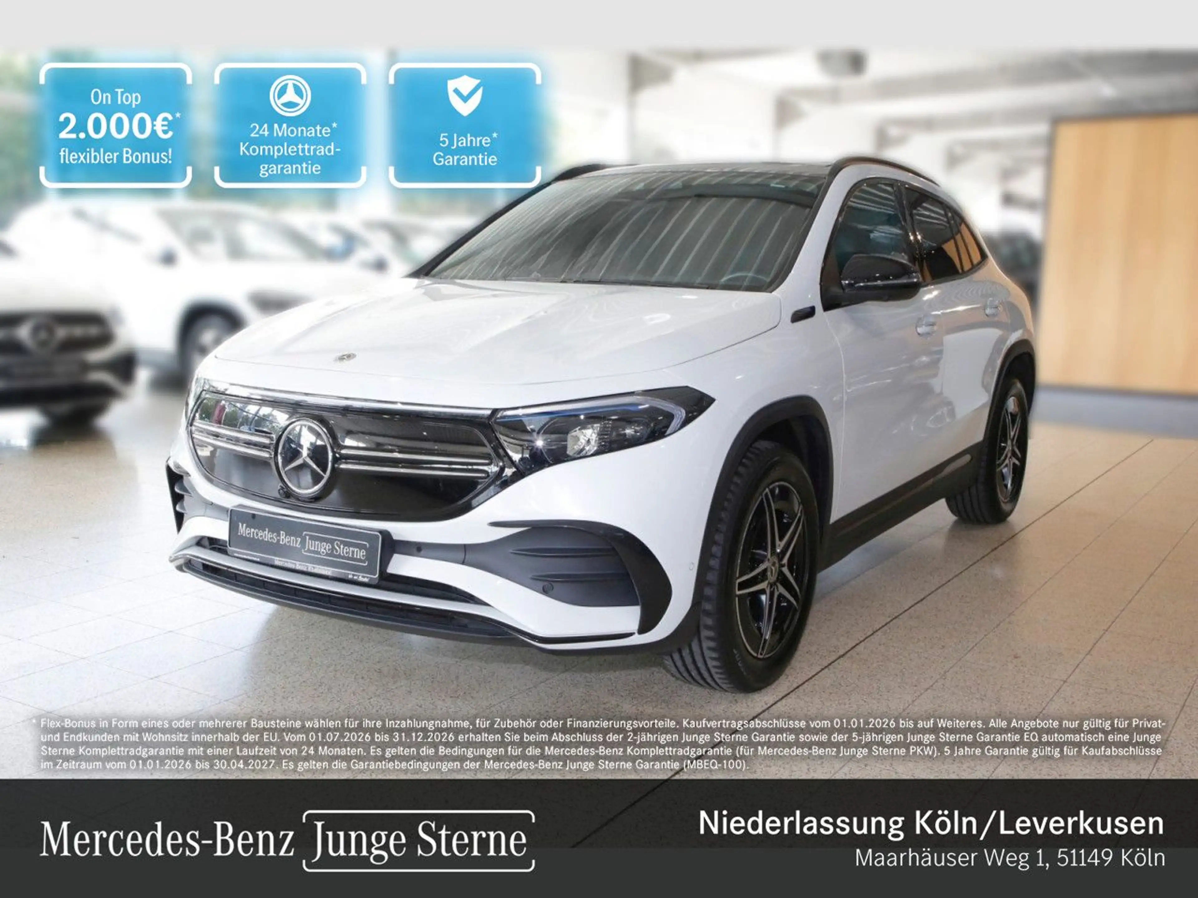 Mercedes-Benz EQA 250 AMG+NIGHT+PLUS-PAKET+AHK+PANO+360+KEYLESS