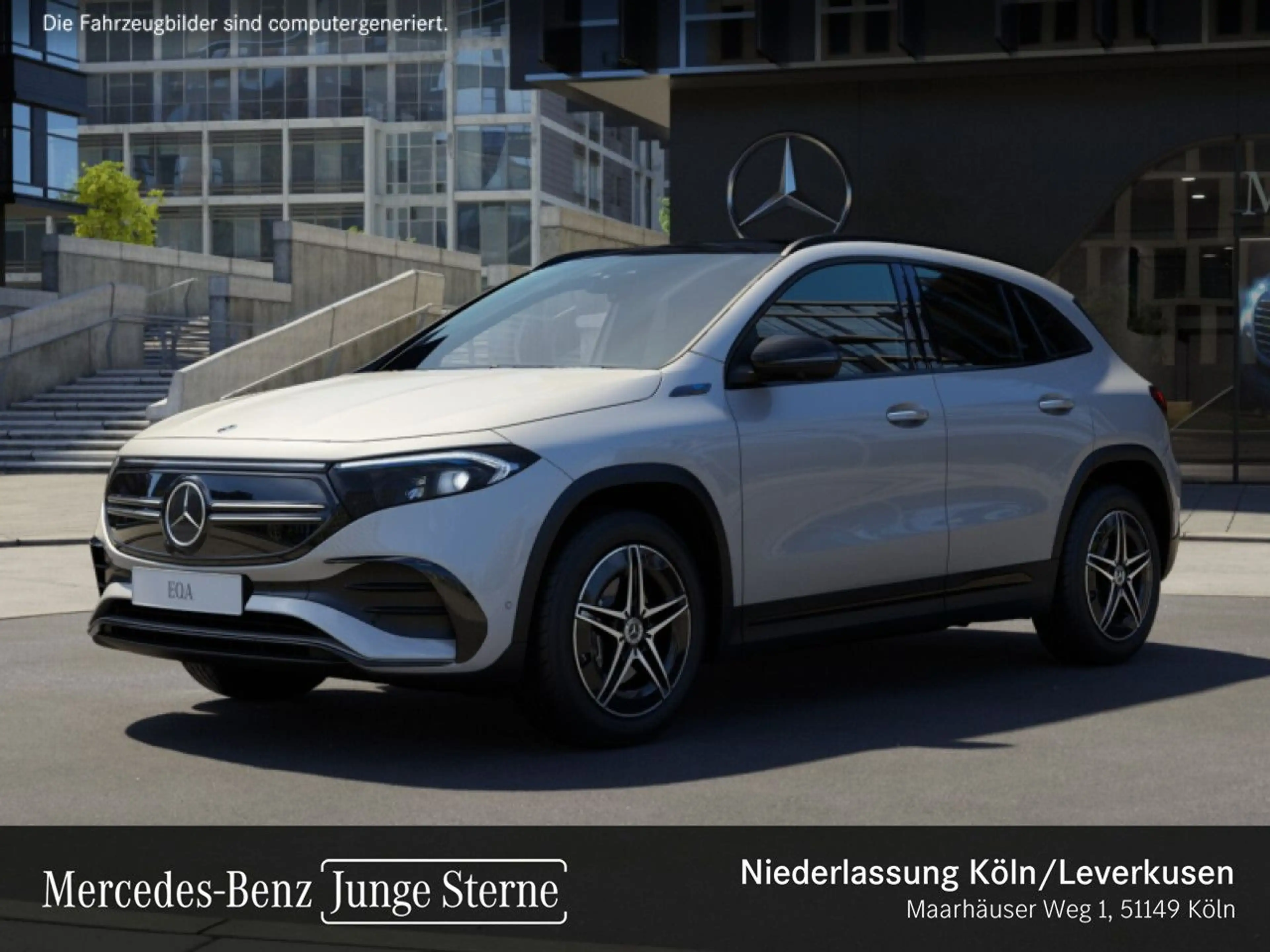 Mercedes-Benz EQA 250 AMG+NIGHT+PLUS-PAKET+AHK+PANO+360+KEYLESS — photo 15