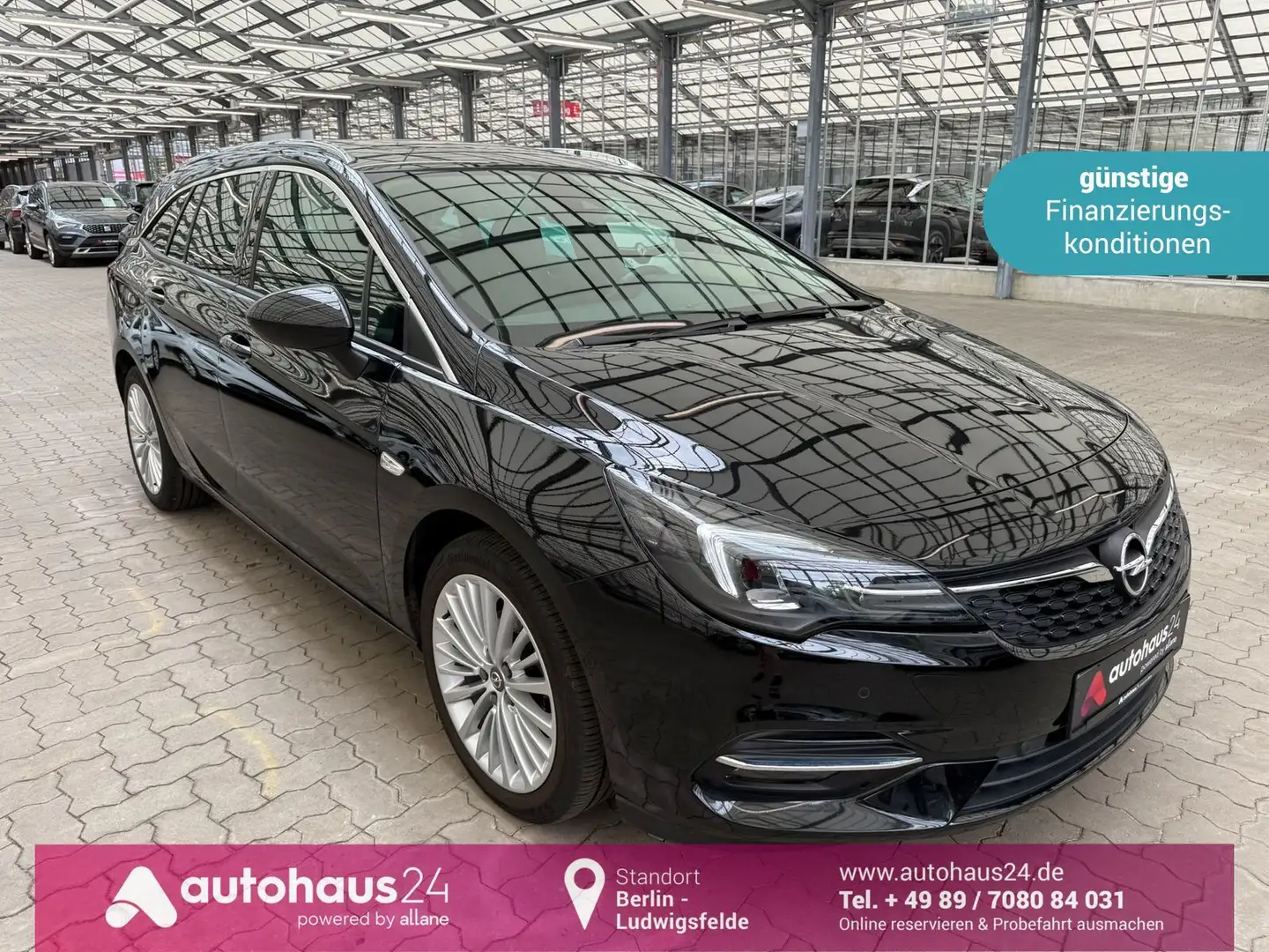 Opel Astra K 1.2 Turbo Business Elegance Schwarz - 1