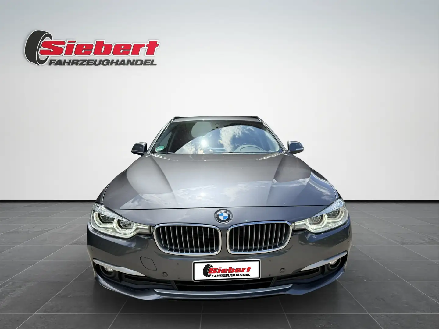 BMW 318 318 d Luxury Line/LEDER/SHZ/M-LENK/SPUR-H*TOP* Grau - 2