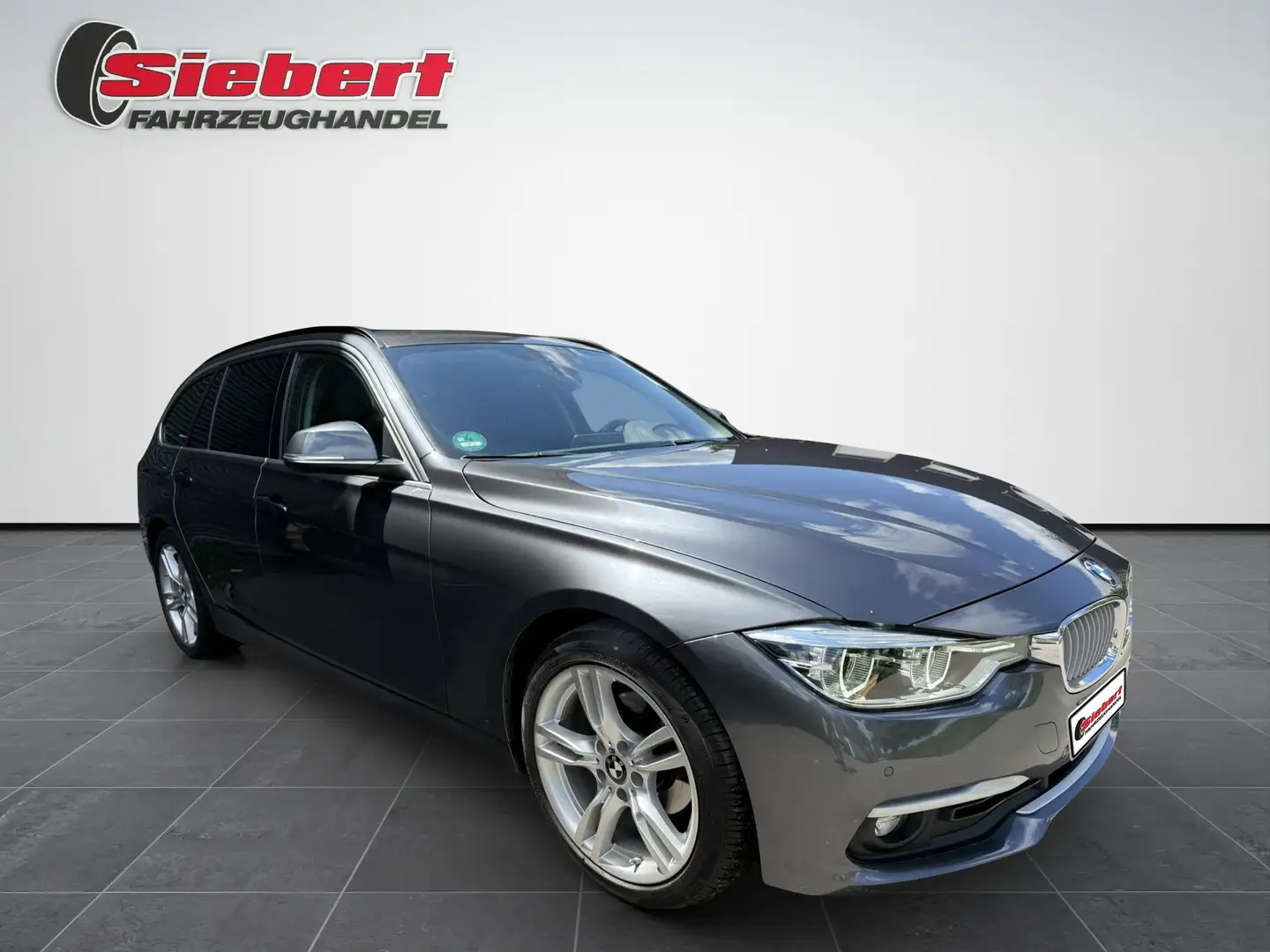 BMW 318 318 d Luxury Line/LEDER/SHZ/M-LENK/SPUR-H*TOP* Grau - 1