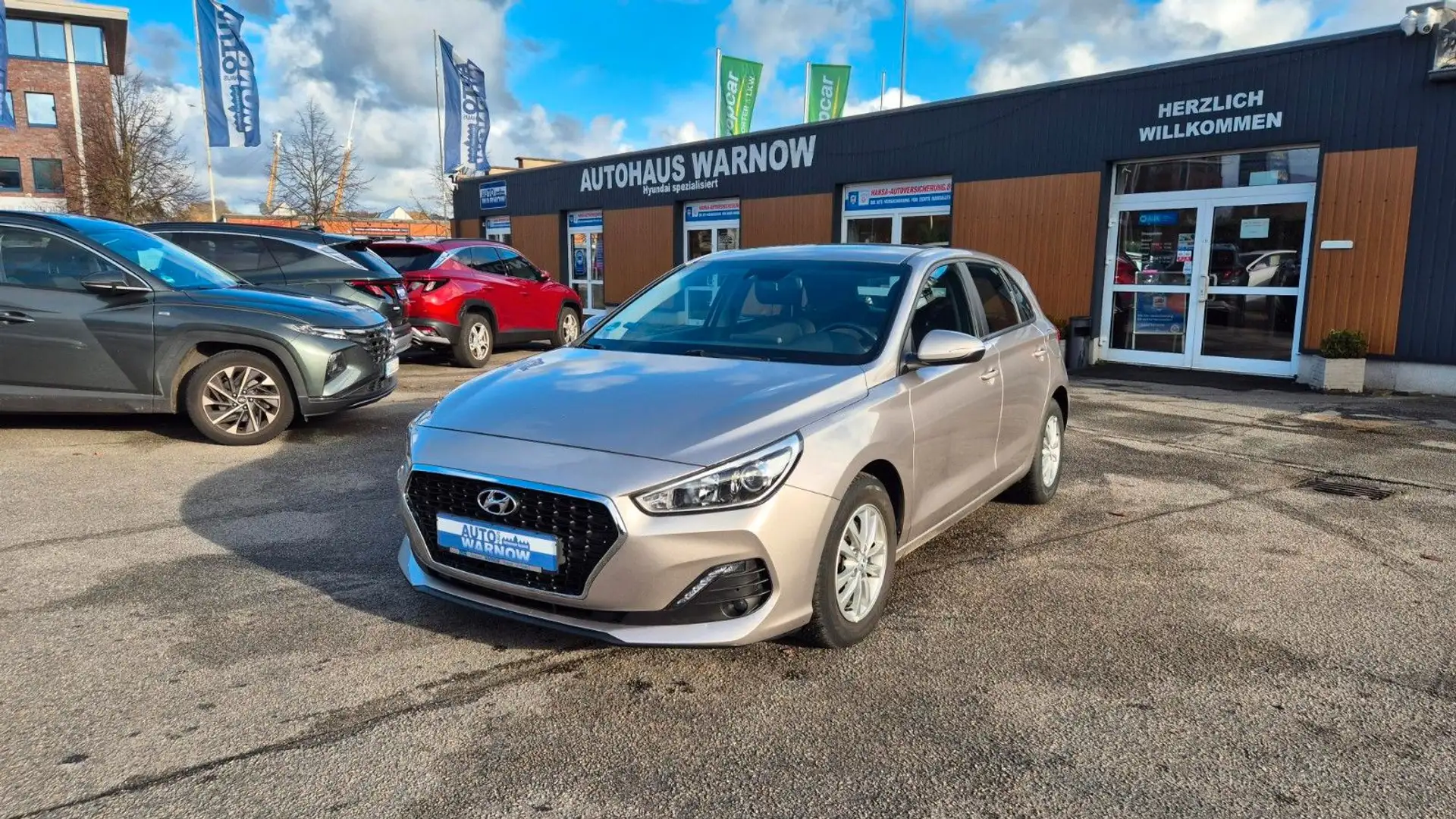 Hyundai i30 1.0 T-GDI Passion Plus NAVI per APP Beige - 1