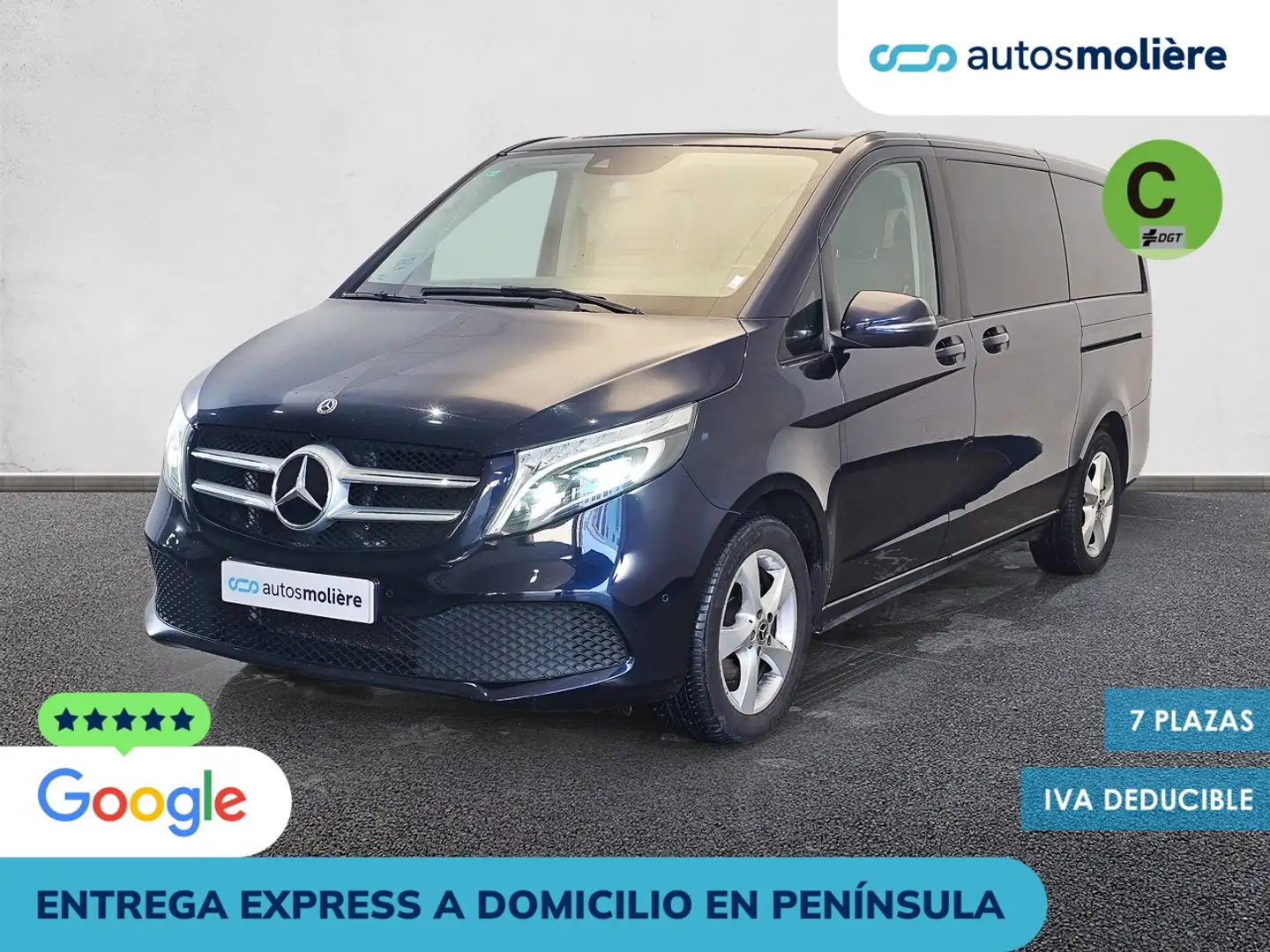 Mercedes-Benz V 220 220d Largo Azul - 1