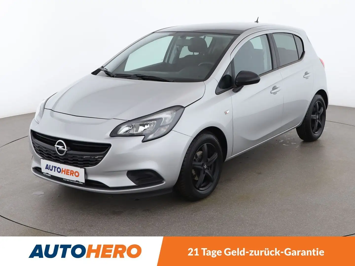 Opel Corsa 1.2 Black & White *TEMPO*SZH*ALU*KLIMA* Grau - 1