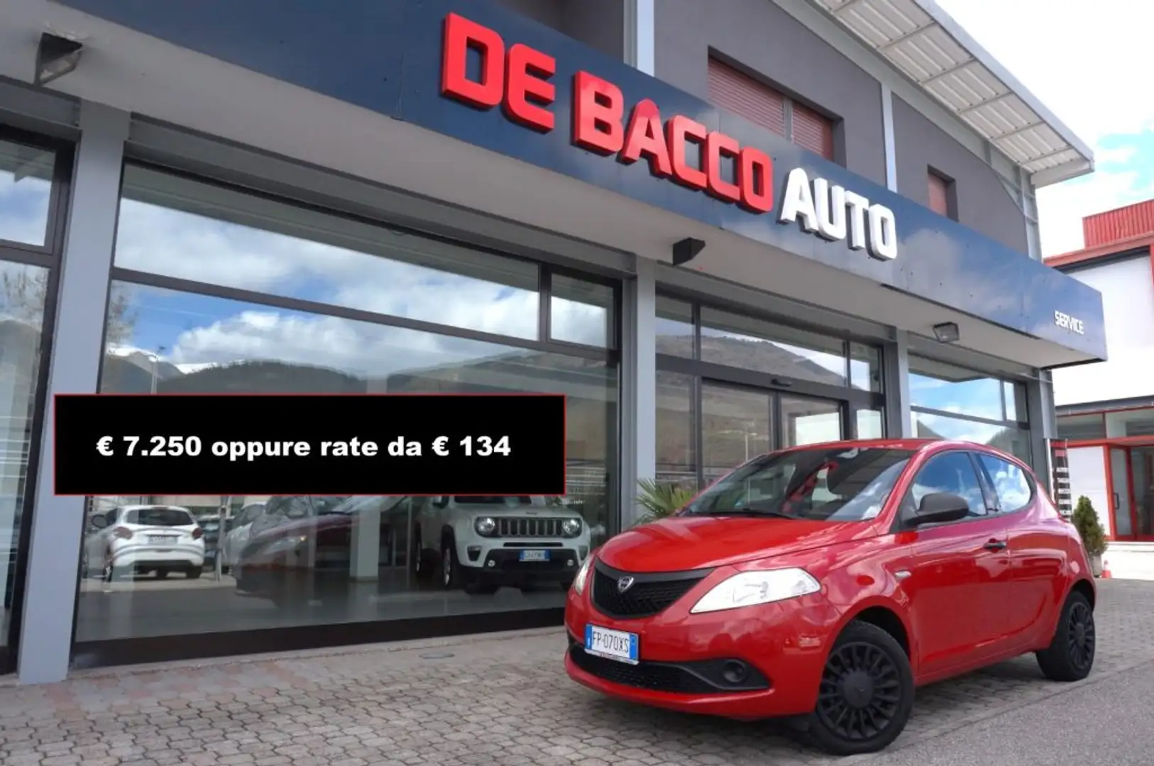 Lancia Ypsilon 1.2 69 CV 5 porte ELEFANTINO BLU (X NEOPATENTATI) Rosso - 1