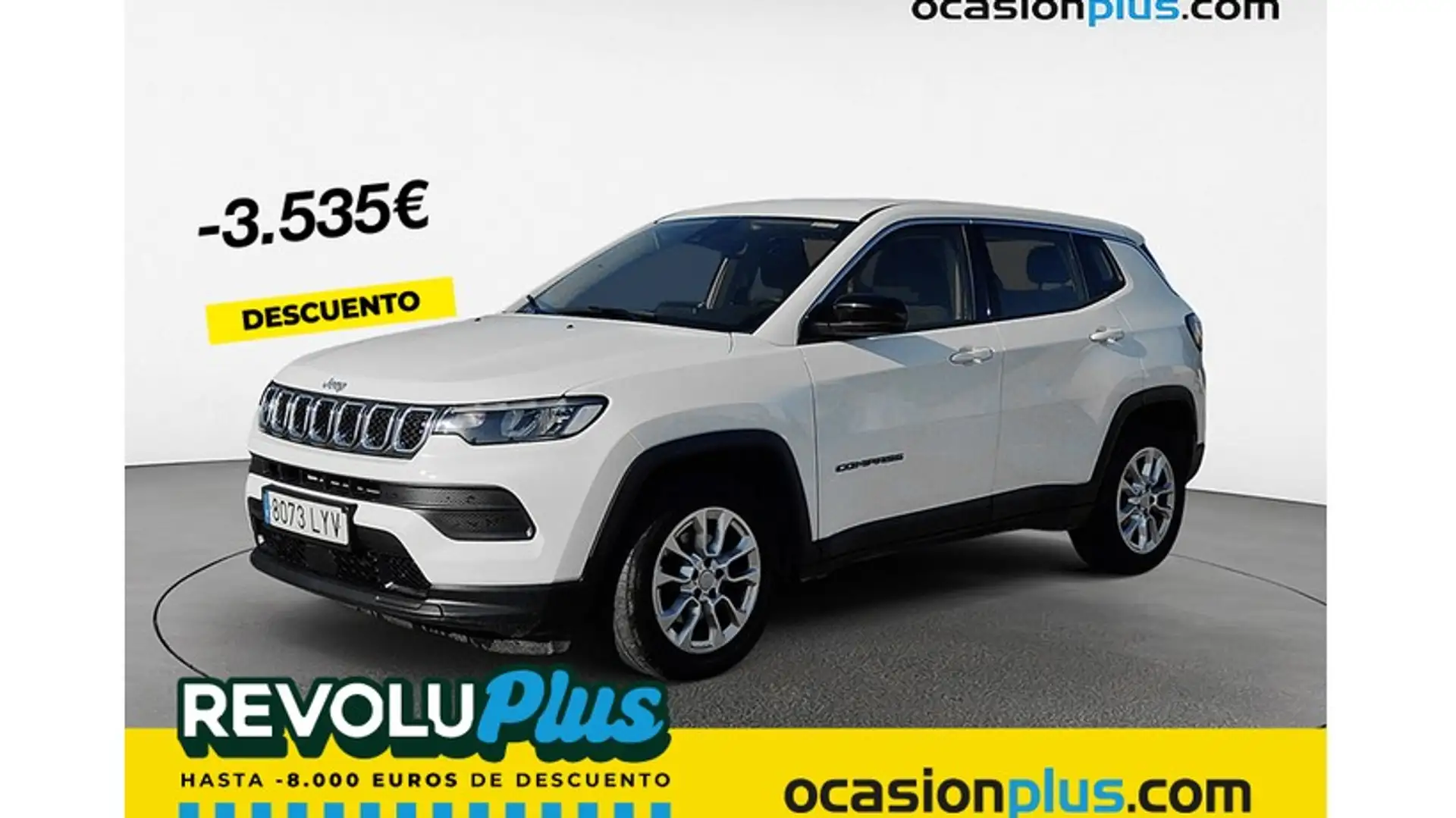Jeep Compass 1.3 Gse T4 Longitude 4x2 130 Blanc - 1