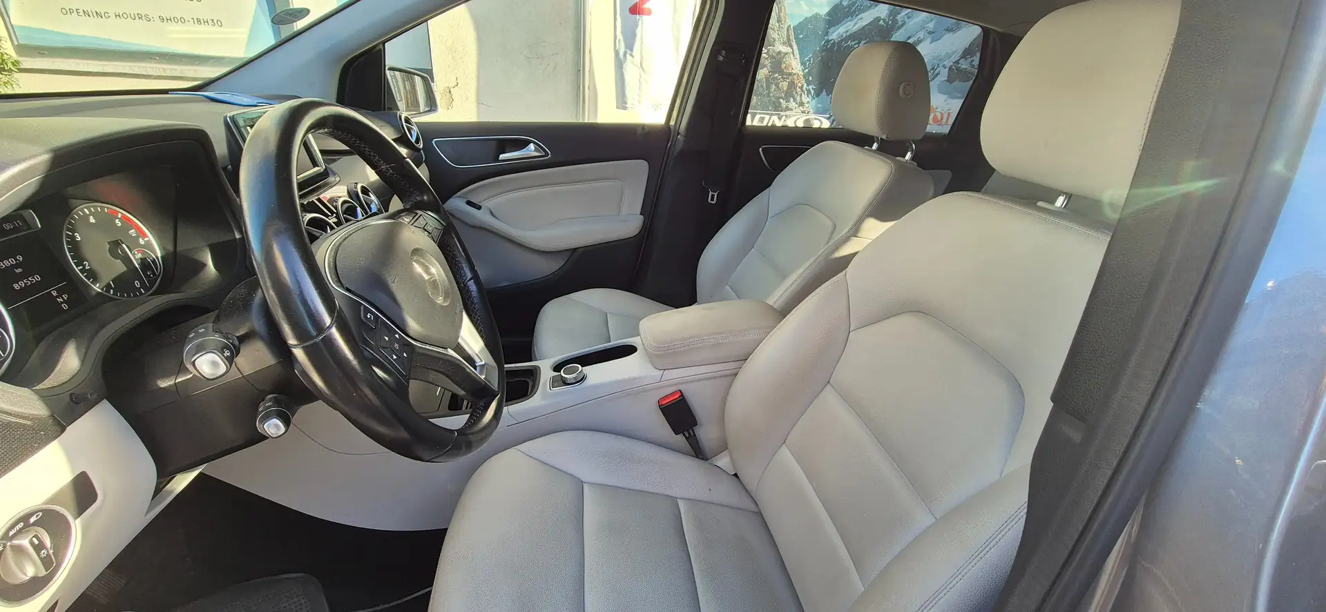 Mercedes-Benz B 180 89000 KM   GARANTIE 12 MOIS Gris - 2