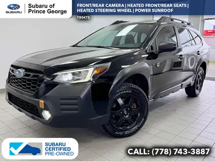 Black 2023 Subaru Outback Wilderness AWD SUV / Crossover All-Wheel Drive Continuously Variable Transmission