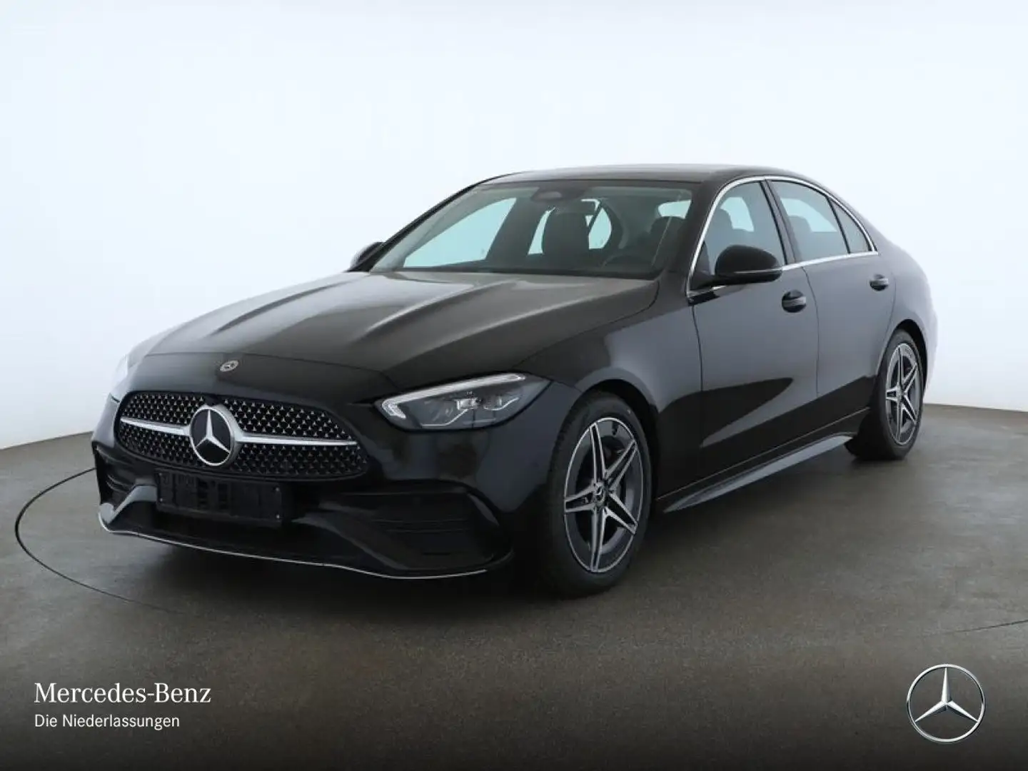 Mercedes-Benz C 200 AMG+LED+KAMERA+TOTW+KEYLESS+9G Noir - 2