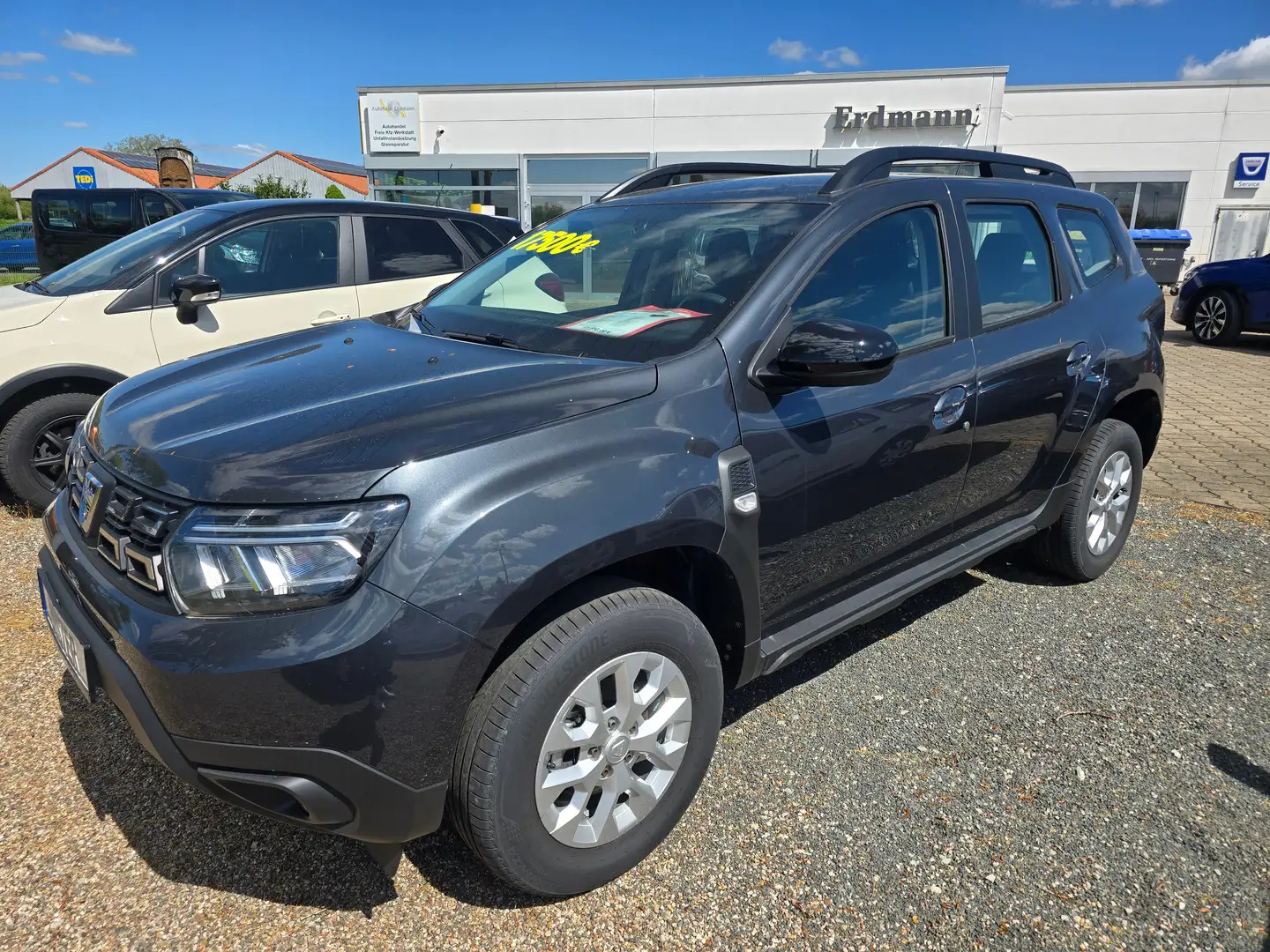 Dacia Duster TCe 90 2WD Comfort 1. Hand sofort lieferbar Grau - 2