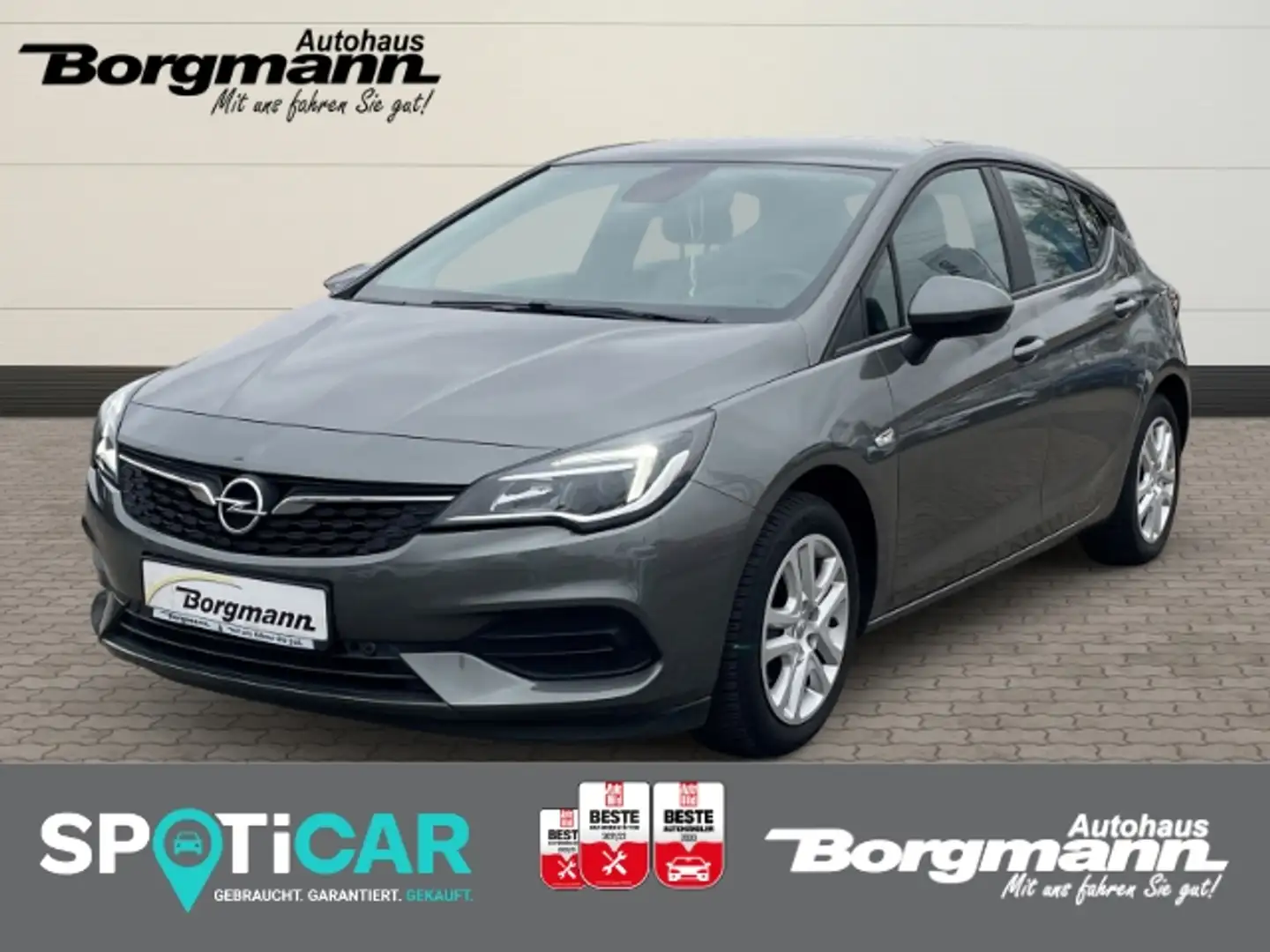 Opel Astra 1.2 Turbo Tempomat - Apple CarPlay - ISOFIX Grau - 1