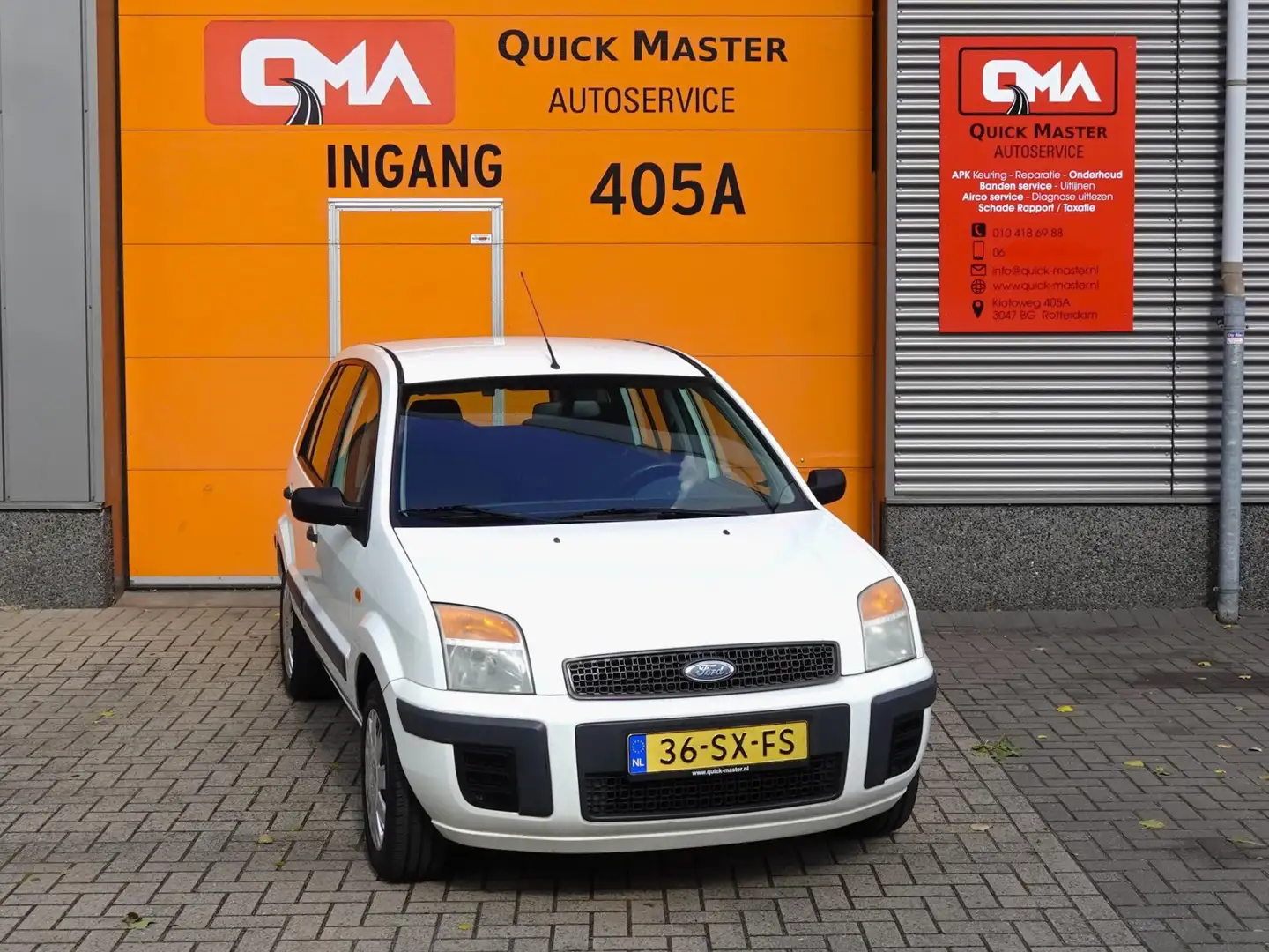 Ford Fusion 1.4-16V Champion - Airco - Trekhaak Weiß - 2