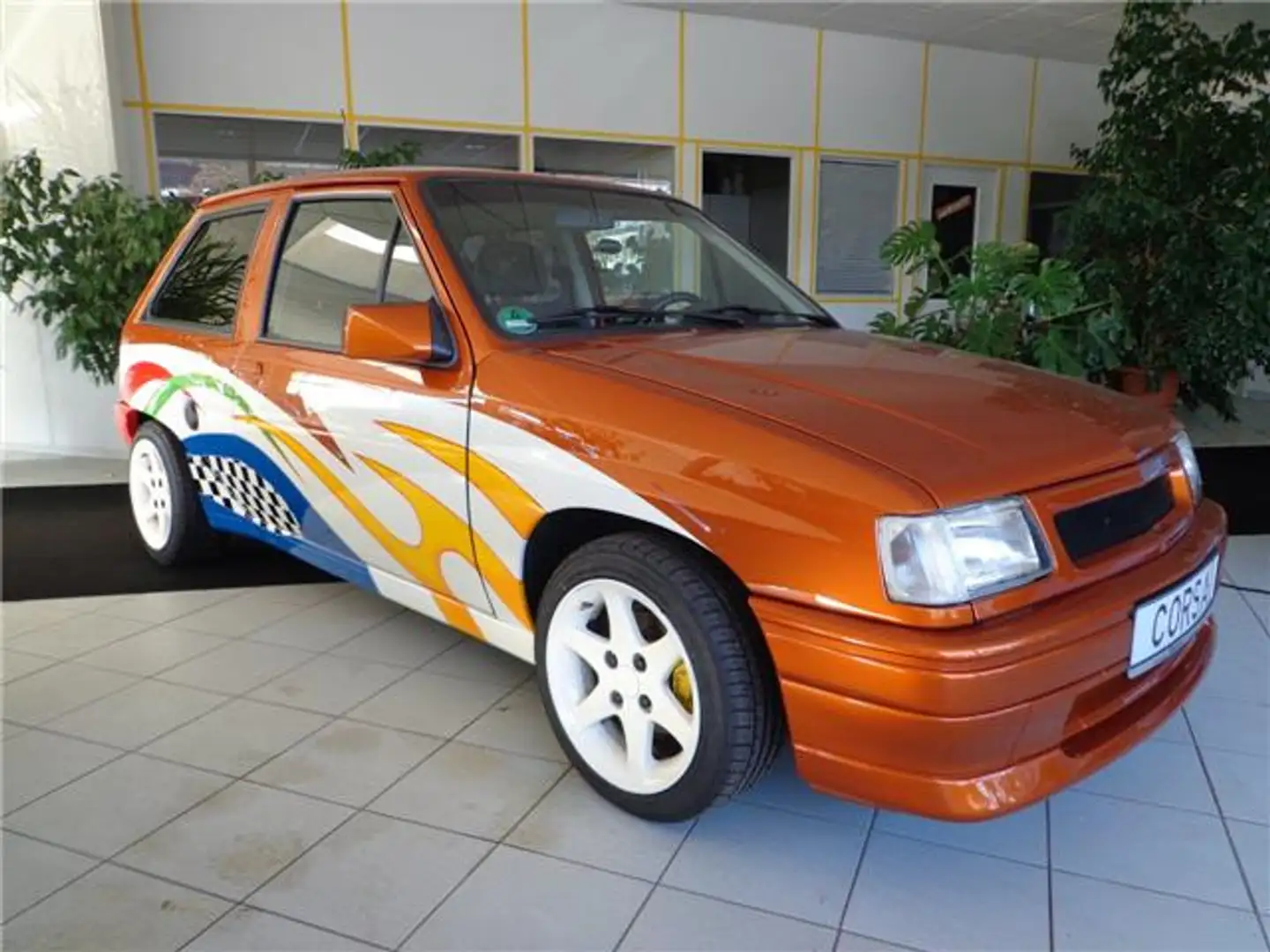 Opel Corsa GSi "NEUWERTIG" Оранжевий - 1