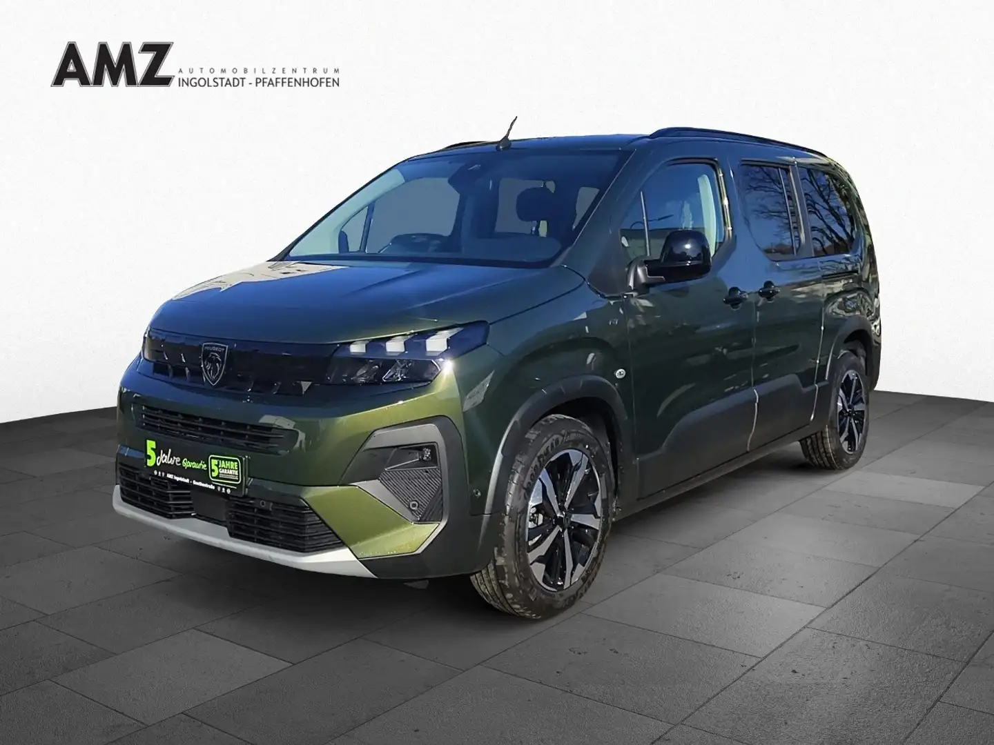 Peugeot Rifter 1.5 L2 GT 7-Sitzer ACC+LED+Navi+SHZ+LM Grün - 2