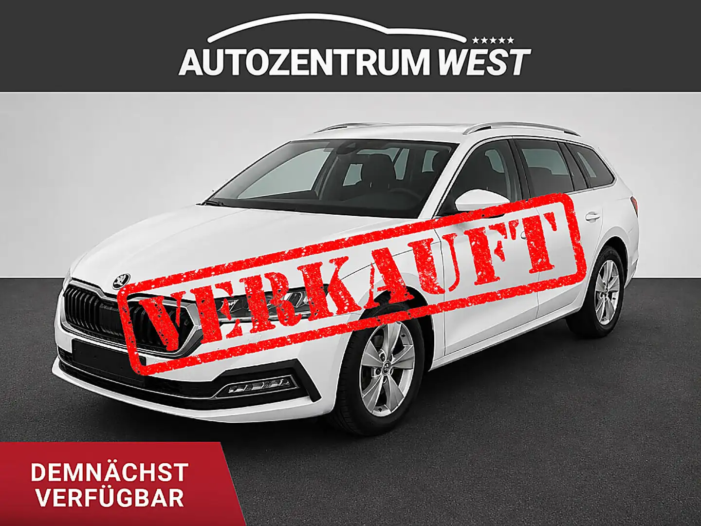Skoda Octavia Combi 2,0 TDI Style...AHK/Matrix/NAVI Weiß - 1
