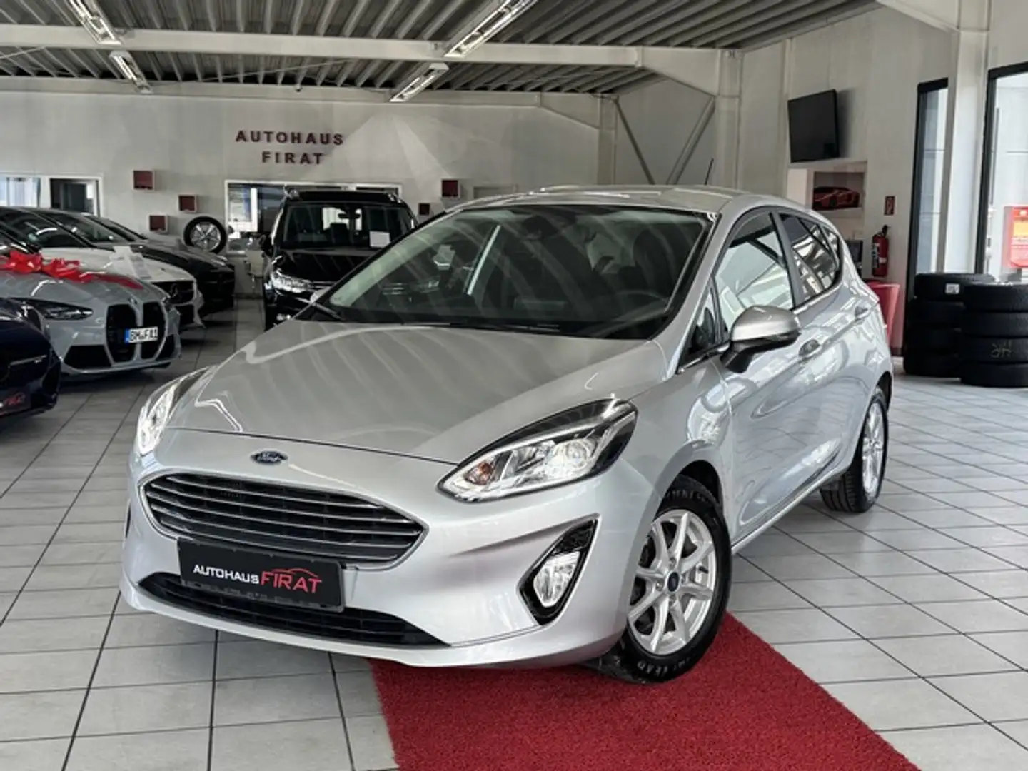 Ford Fiesta Titanium Navi+Alu+PDC+SHZ Argent - 1