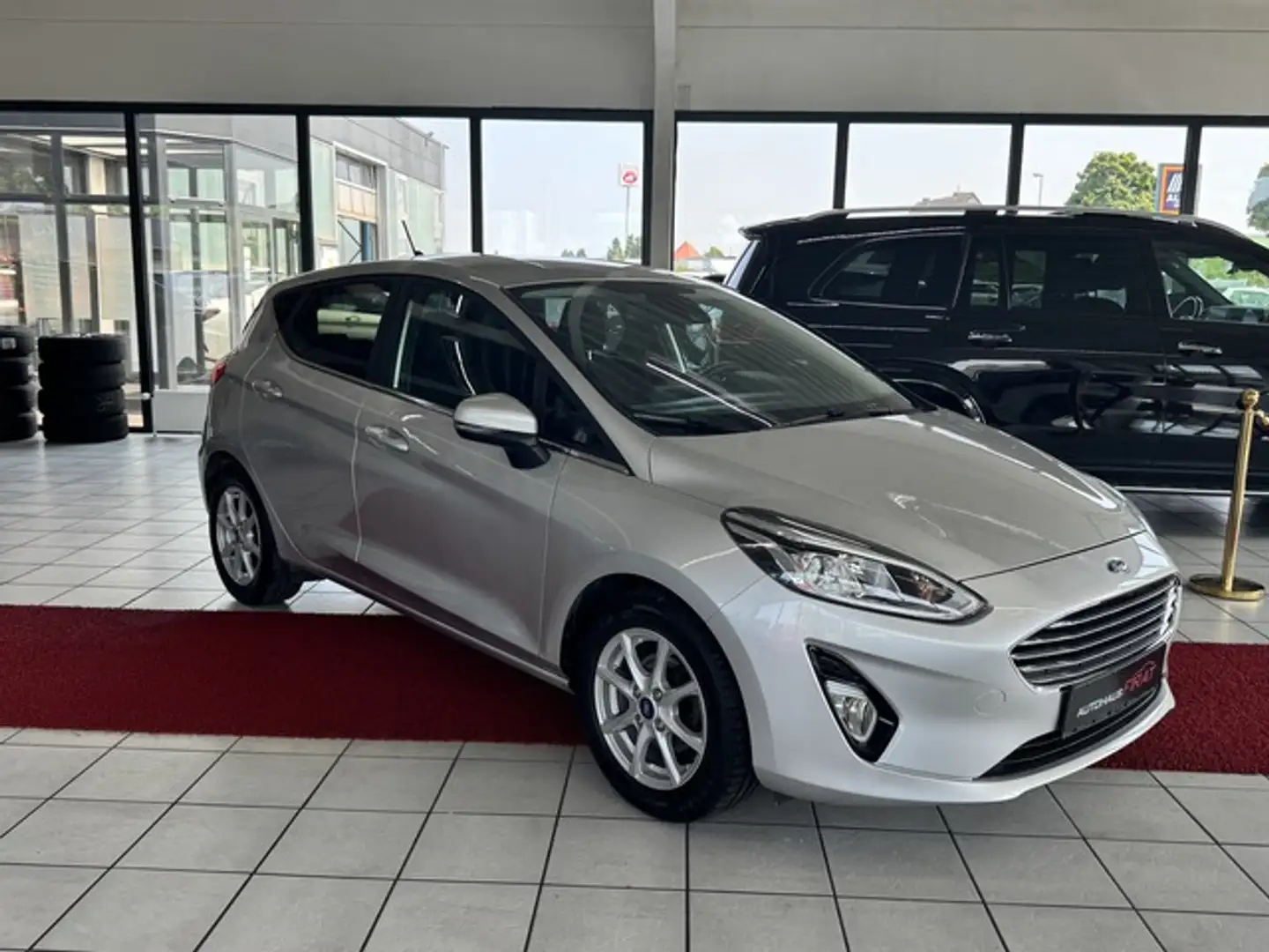 Ford Fiesta Titanium Navi+Alu+PDC+SHZ Argent - 2
