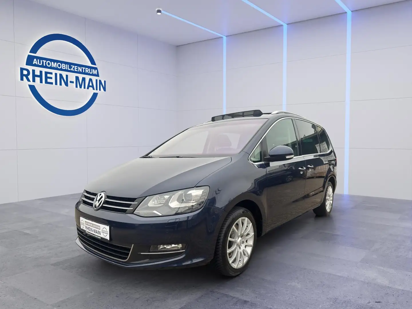 Volkswagen Sharan Highline *PANORAMA*DSG*LEDER*7-Sitzer* Bleu - 1