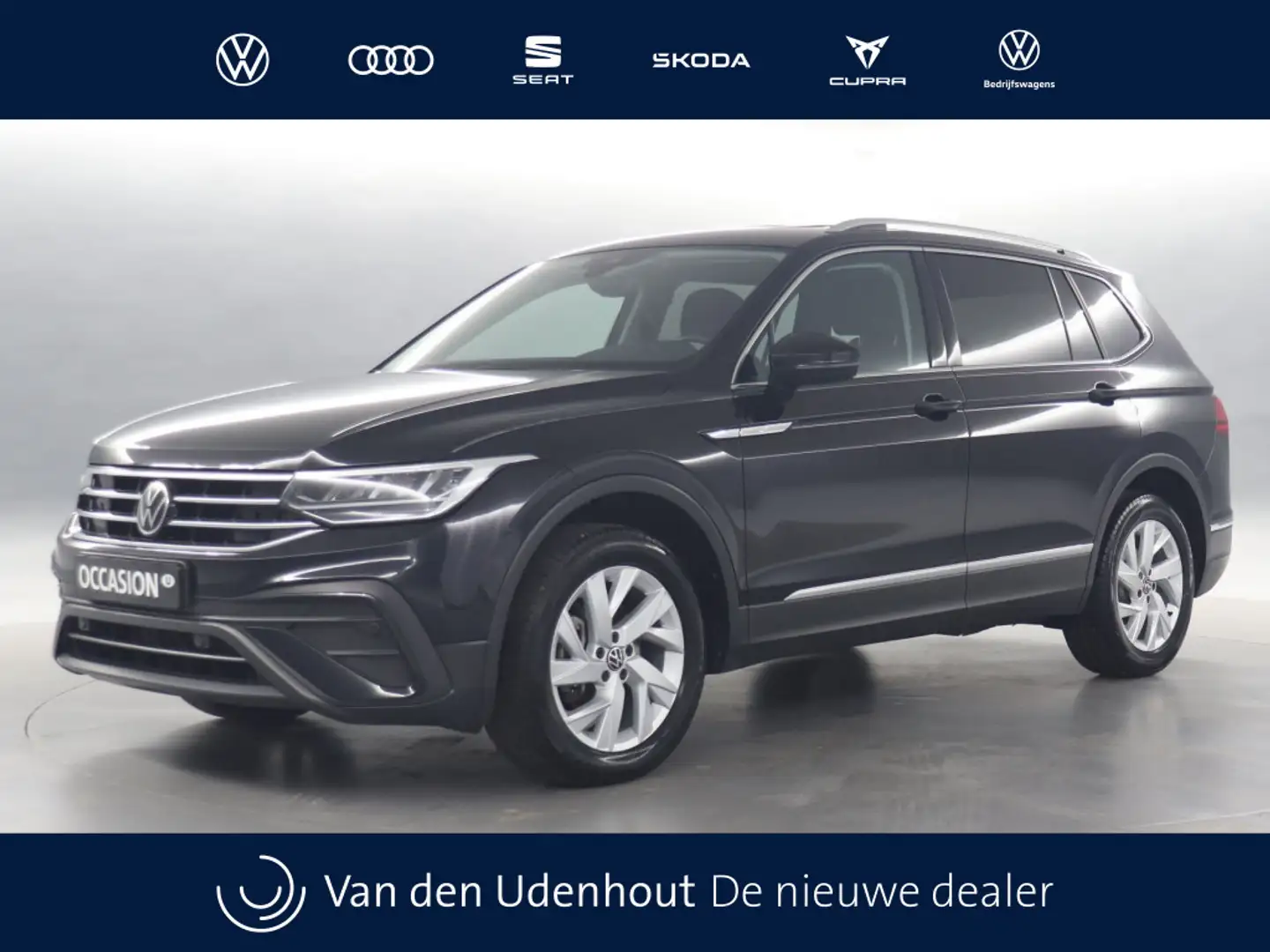 Volkswagen Tiguan Allspace 1.5 TSI 150pk Life Business 7p. DSG / Virtual Cock Zwart - 1