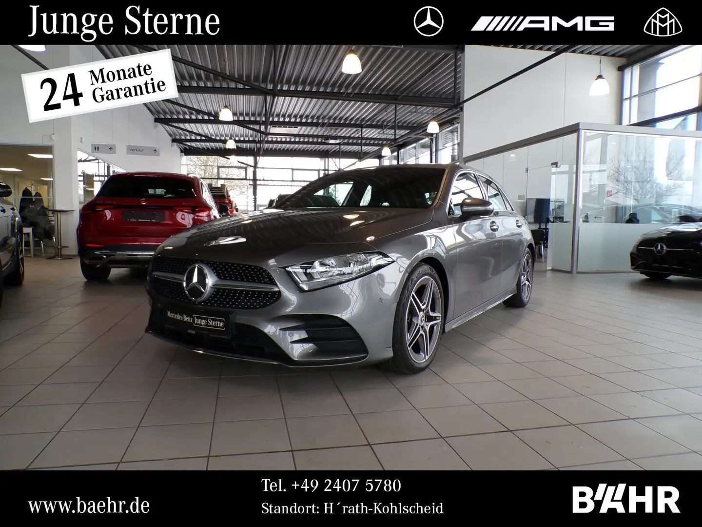 Mercedes-Benz A 180 A 180 Kompaktlimousine AMG Line/Navi/Styling Klima Grau - 1