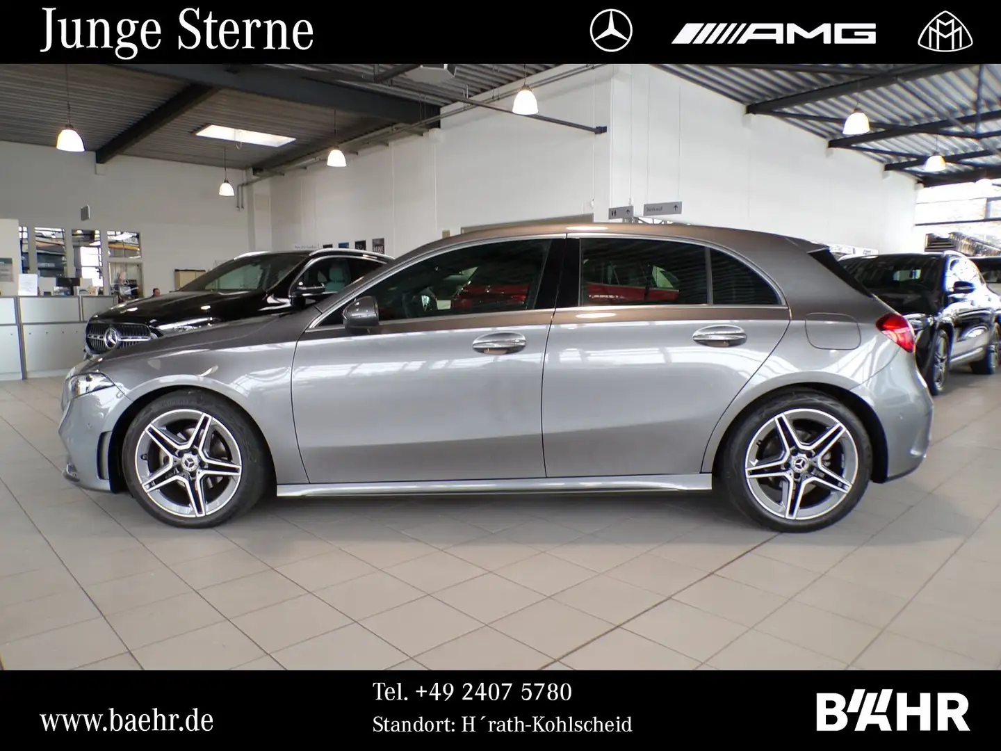 Mercedes-Benz A 180 A 180 Kompaktlimousine AMG Line/Navi/Styling Klima Grau - 2