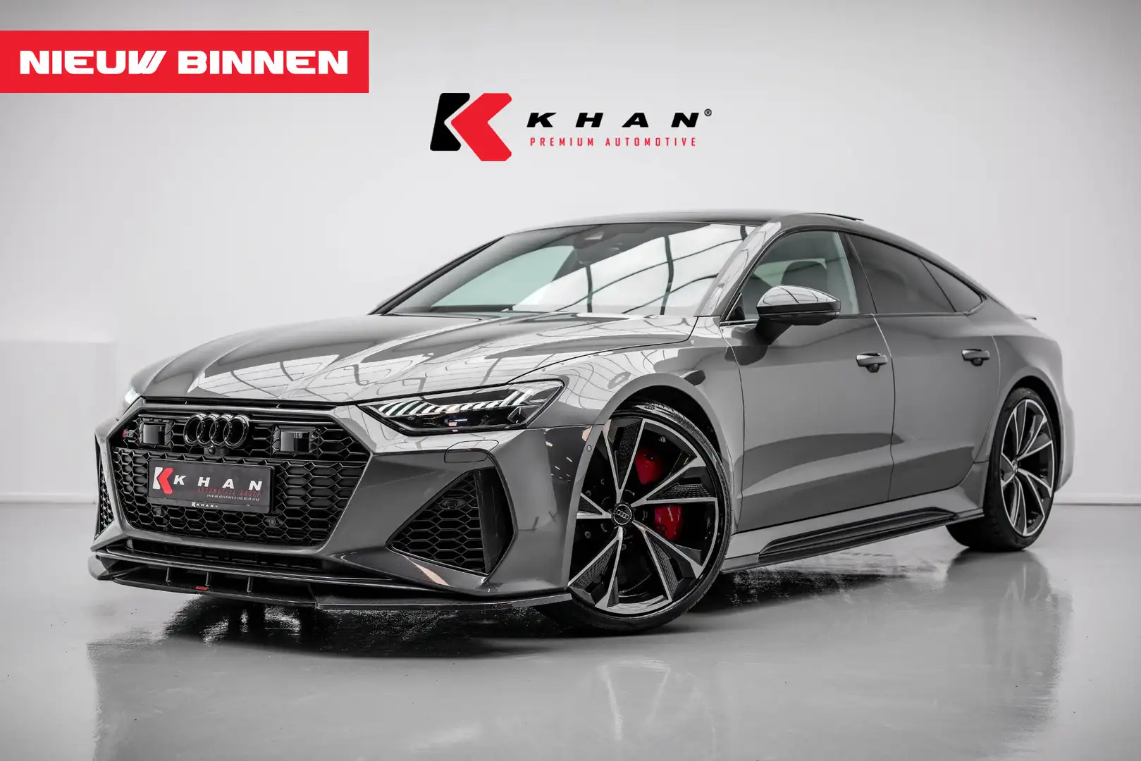 Audi RS7 Sportback 4.0 TFSI quattro |Pano|URBAN|Dynamic+|HU Grijs - 1