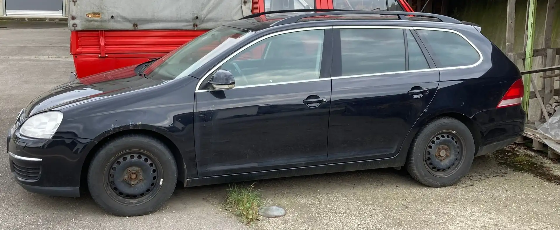 Volkswagen Golf Variant Golf 5 Variant Diesel mit Anhängerkupplung Schwarz - 2