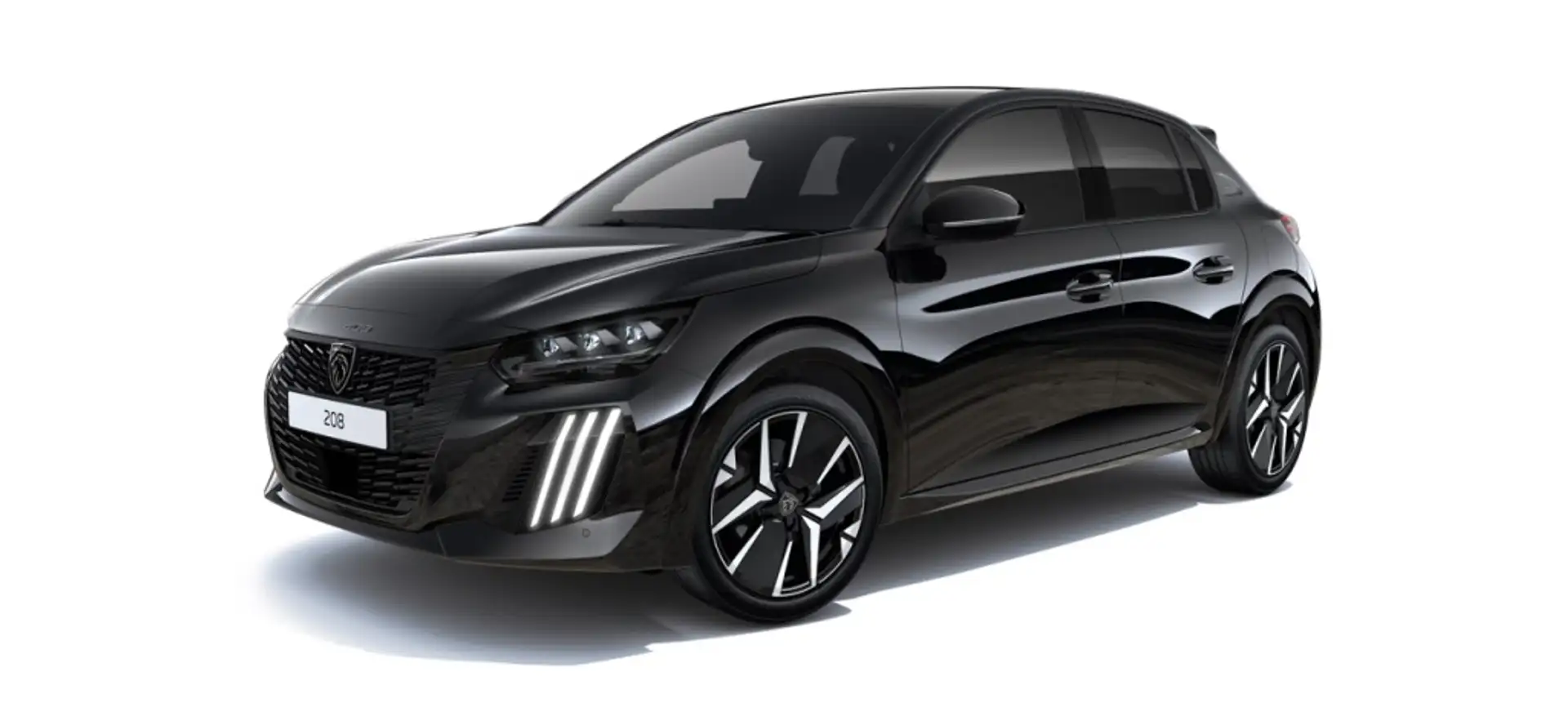 Peugeot 208 1.2 Puretech S&S Allure 100 Negro - 1