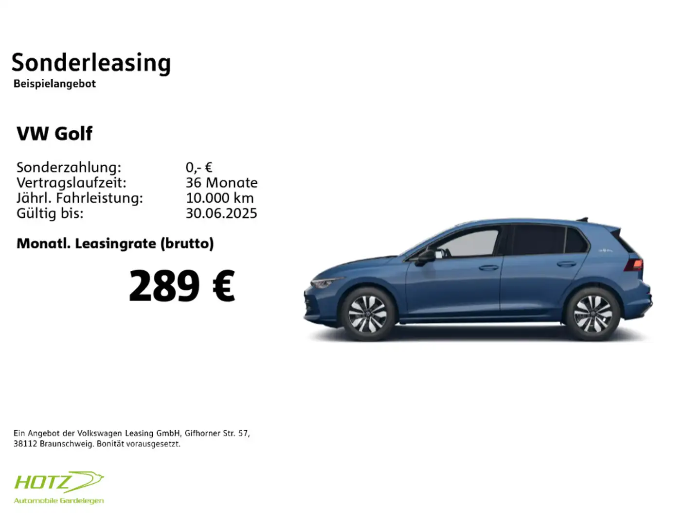 Volkswagen Golf VIII 2.0 TDI DSG Goal Navi/AHK/LED/Sitzh Blau - 2