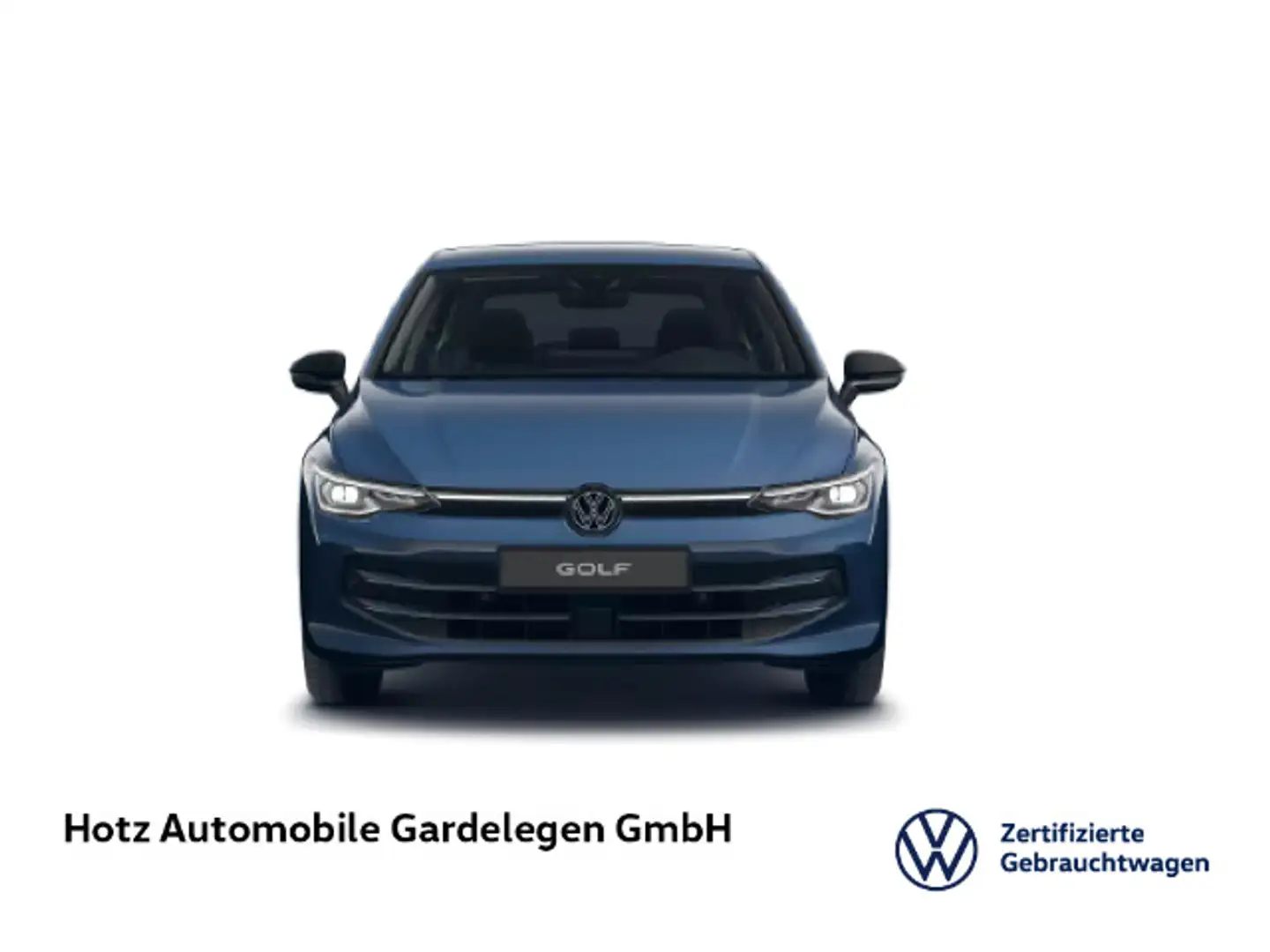 Volkswagen Golf VIII 2.0 TDI DSG Goal Navi/AHK/LED/Sitzh Blau - 1
