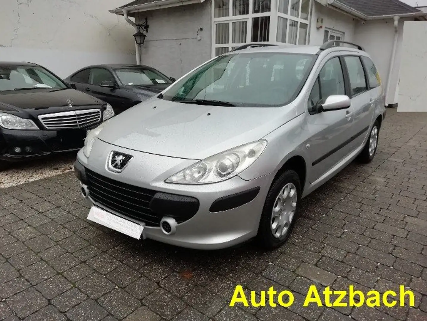 Peugeot 307 Kombi.1.6i.88PS. Eu4. ABS. Klima.Servo. TÜV NEU Silber - 1