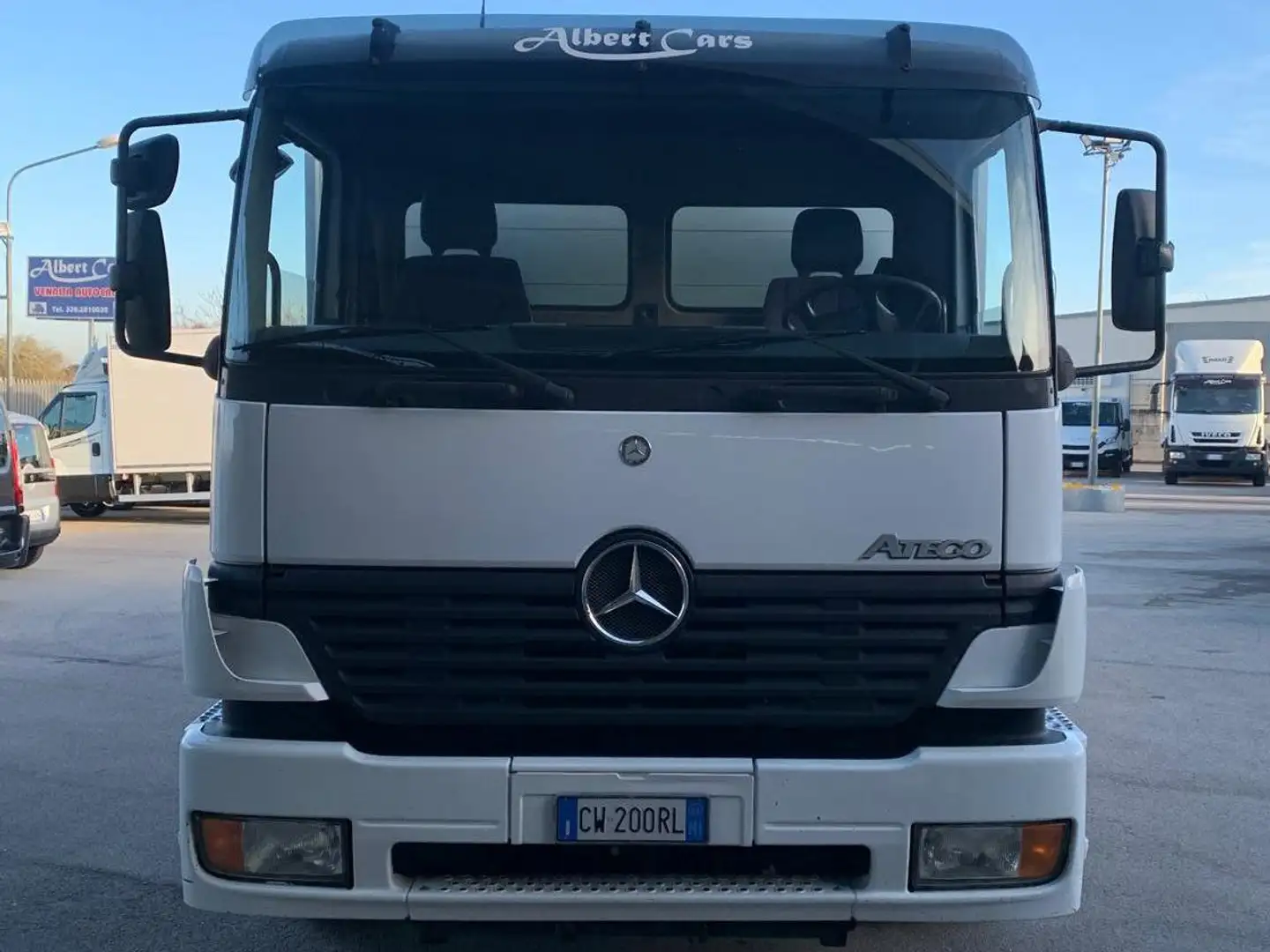 Mercedes-Benz Atego 1828 cassone da 6,45 Bianco - 1