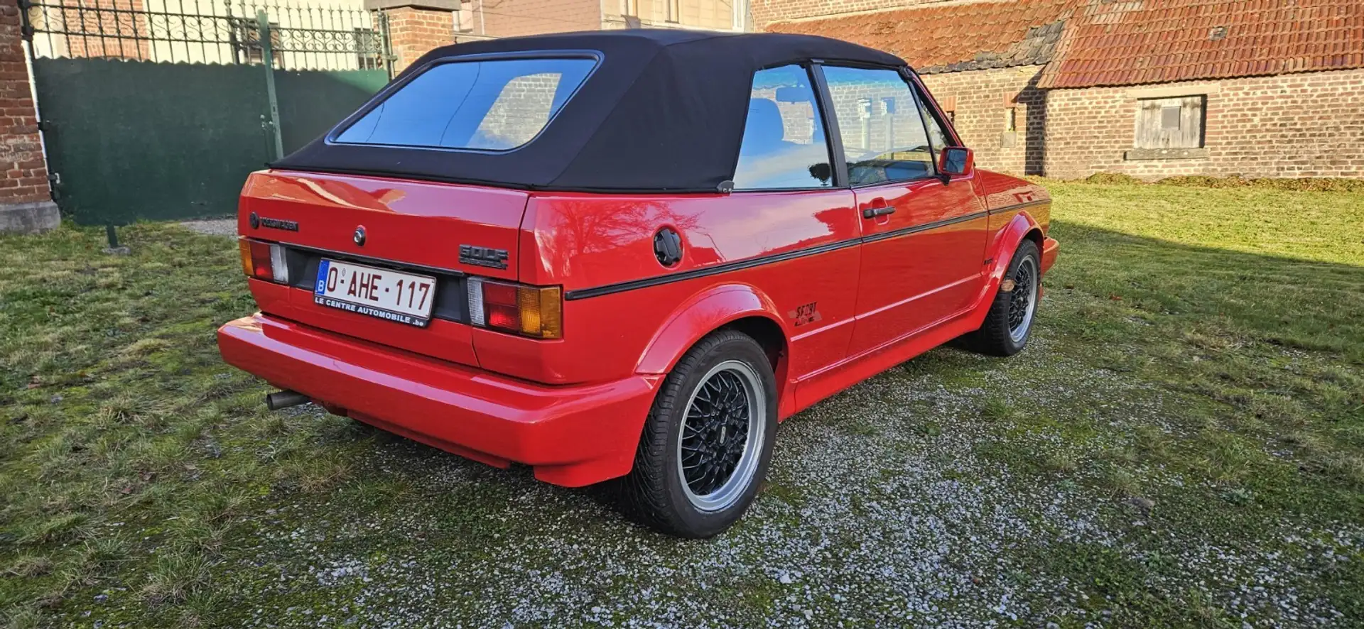 Volkswagen Golf Cabriolet sportline Roşu - 2