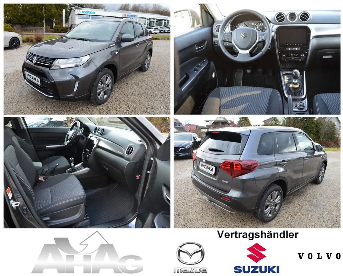 Suzuki Vitara 1.4 Hybrid Allgrip Comfort *ACC+LED+AHK* Gris - 1