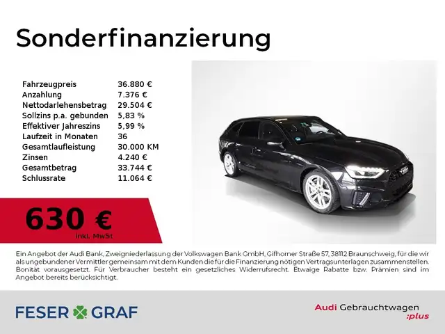 Audi A4 Avant S line 45 TFSI quattro S tronic AHK/ LED/ Na