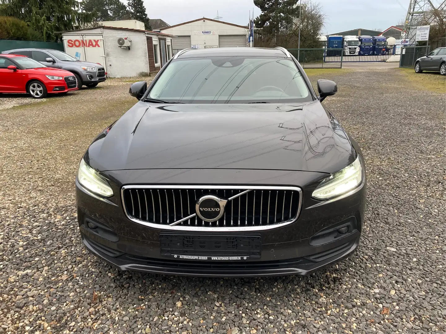 Volvo V90 Momentum Pro Kombi LED Leder Kamera ACC PDC S-Heft Grau - 1
