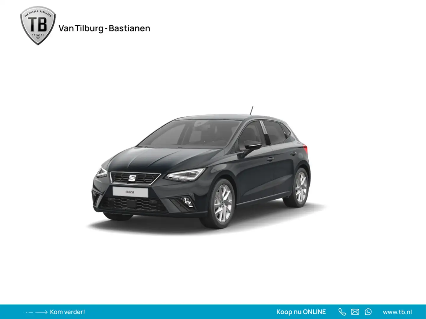 SEAT Ibiza 1.0 EcoTSI Style Plus Digitaal cockpit, sensoren a Blanco - 1