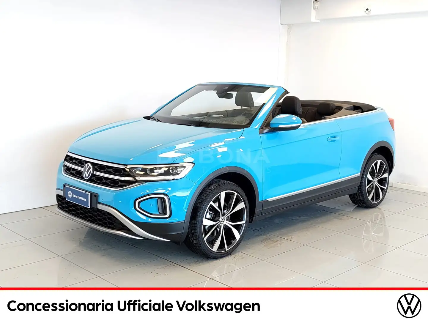 Volkswagen T-Roc cabriolet 1.0 tsi style 110cv Cabrio Blu/Azzurro - 1