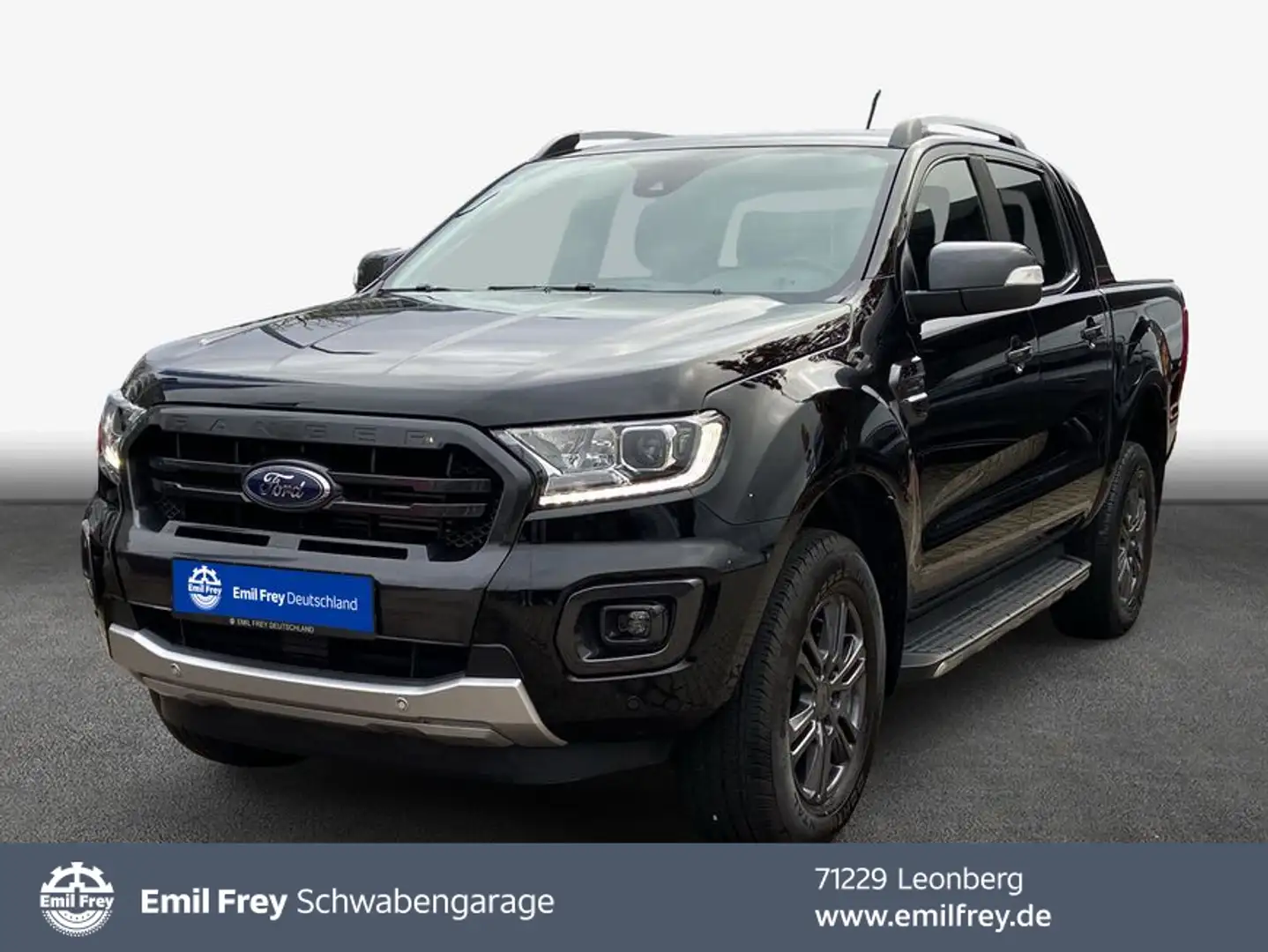 Ford Ranger 2,0 l EcoBlue Autm. Wildtrak *STANDHEIZUNG Schwarz - 1