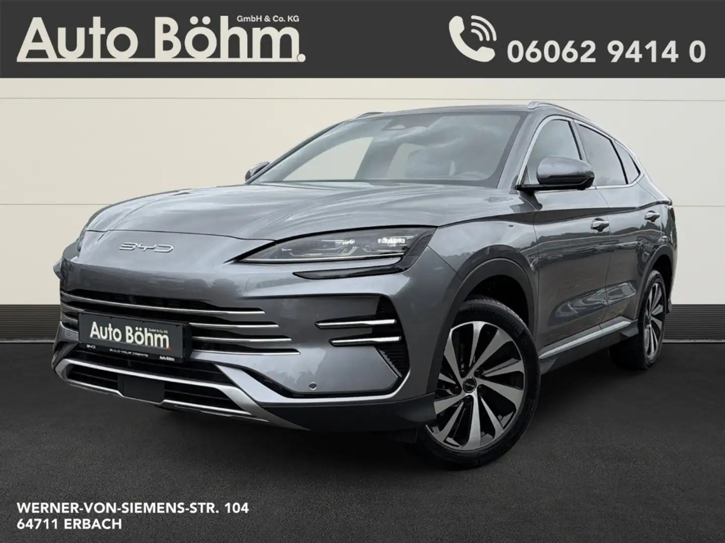 BYD Seal U DM-i Design AWD+Pano+360Kam+ACC+HUD+Sitzklima. Gris - 1