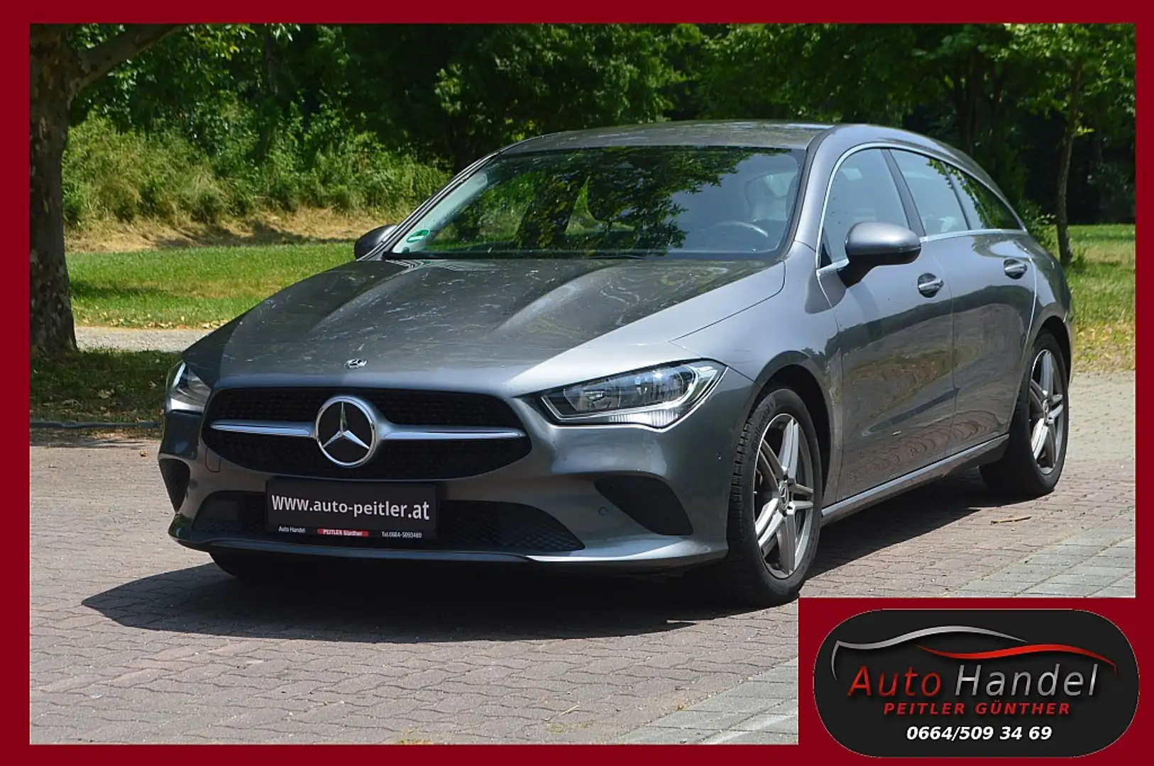Mercedes-Benz CLA 180 Aut.+NAVI+SHZ+PDC+TEL Grau - 1