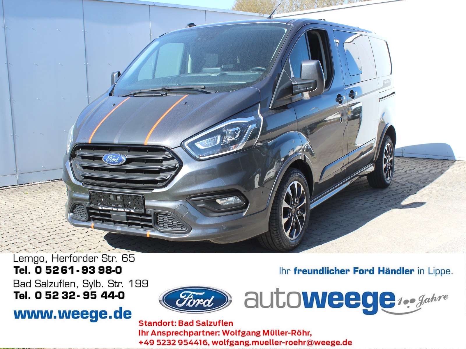 Second hand Ford Transit Custom 