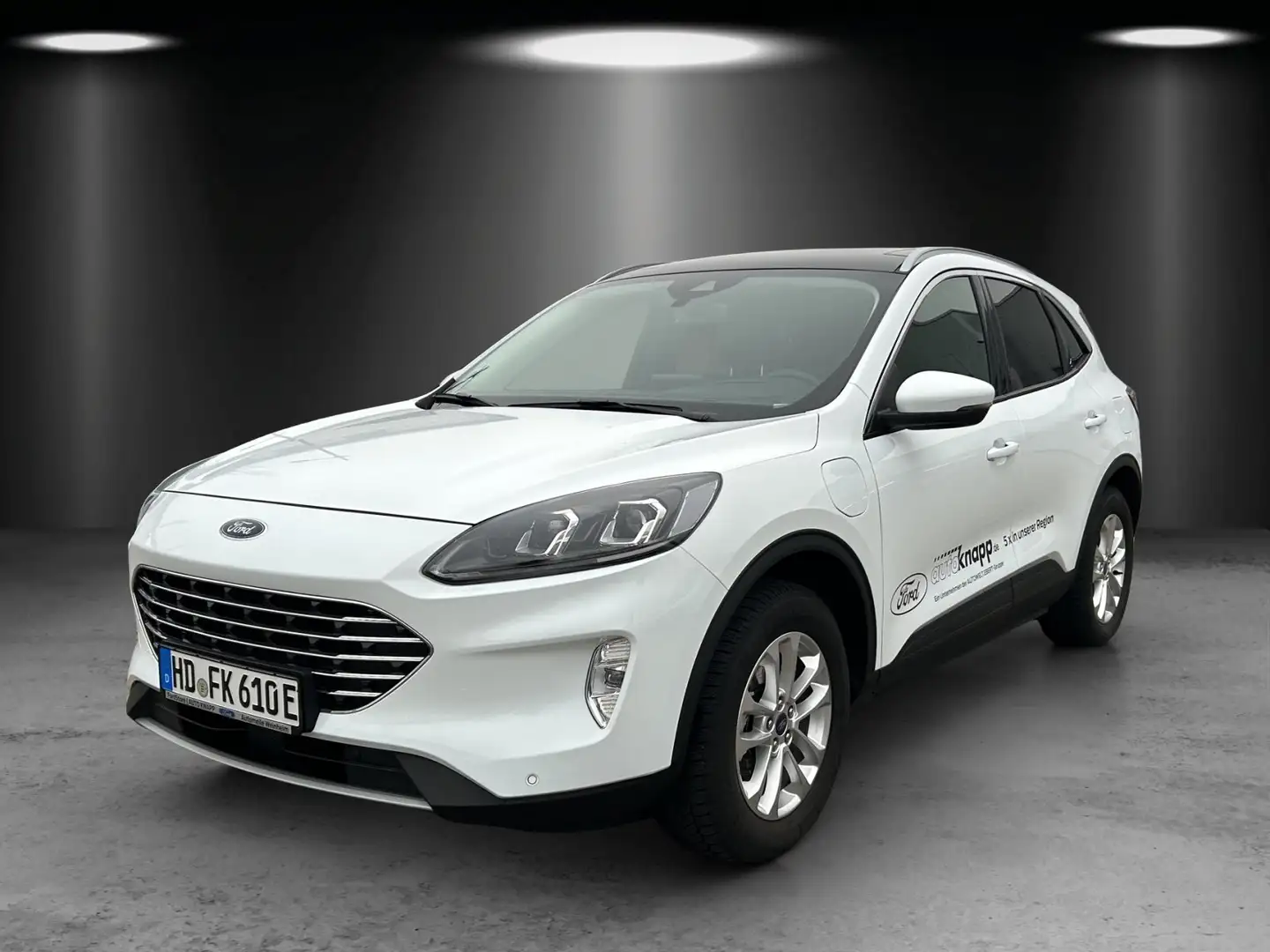 Ford Kuga Titanium X PHEV HUD El. Panodach Navi digit Blanc - 1