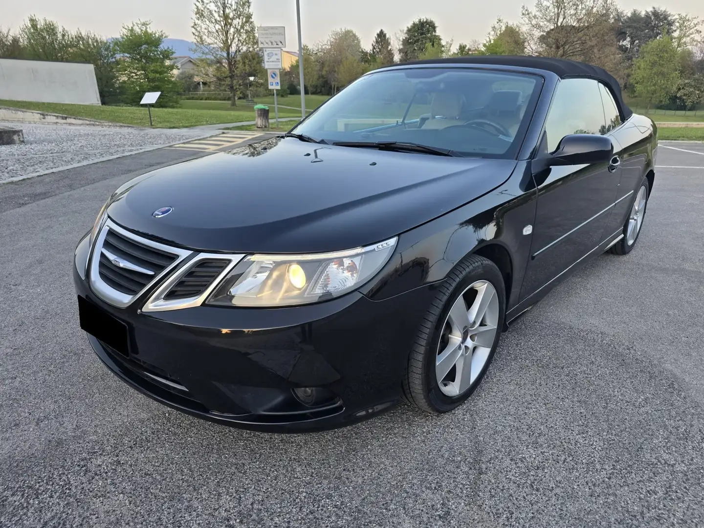 Saab 9-3 vector Nero - 1