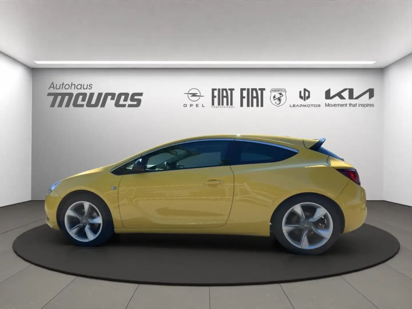 Opel Astra J GTC 1.6 SIDI Turbo AHK-abnehmbar Sportfahrwerk N Amarillo - 2